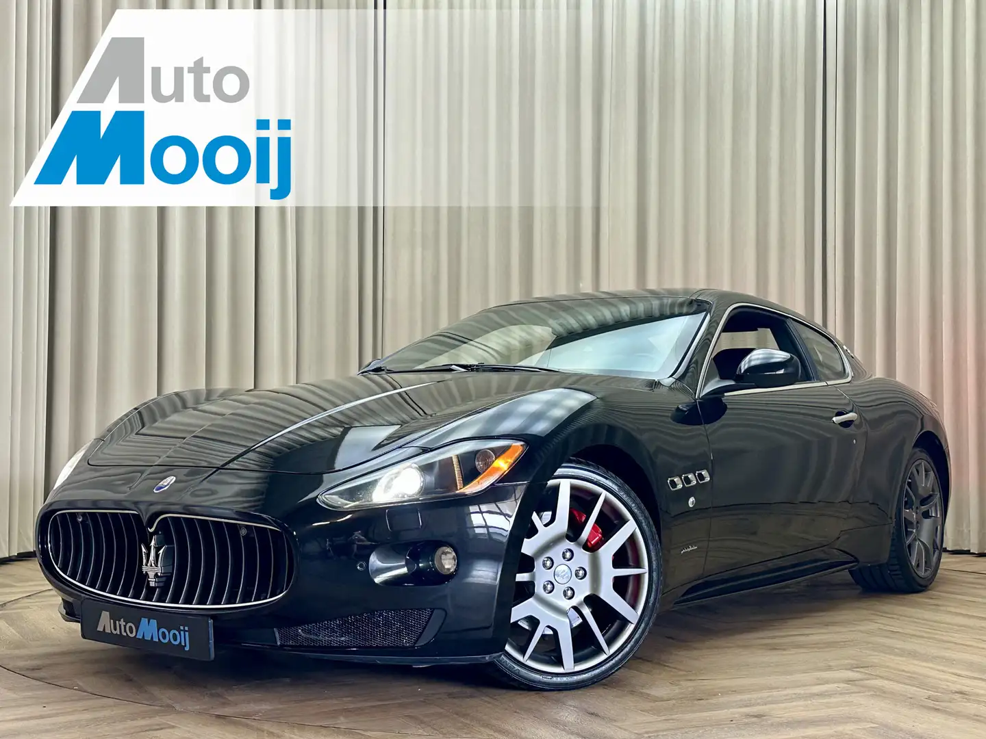 Maserati GranTurismo 4.7 S 440 PK *MC Sport Line* Carbon / Leder / BOSE Zwart - 1