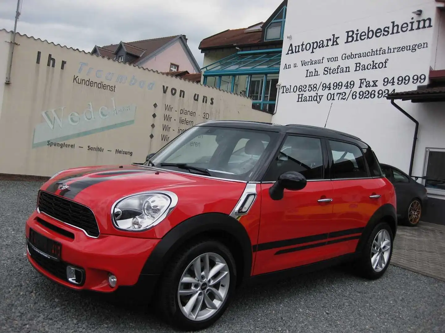 MINI Cooper S Countryman COUNTRYMAN Cooper S All4 Aut.8fach Top Ausst. Rot - 1