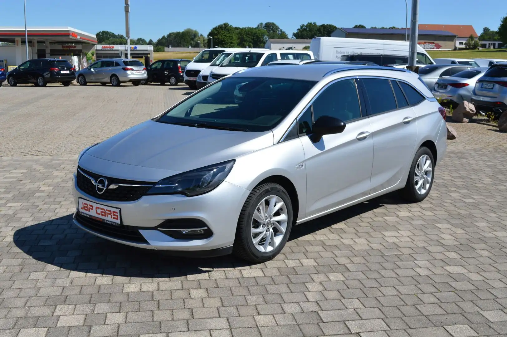Opel Astra K Sports Tourer 1.2 Elegance+Motor neu! Silber - 1