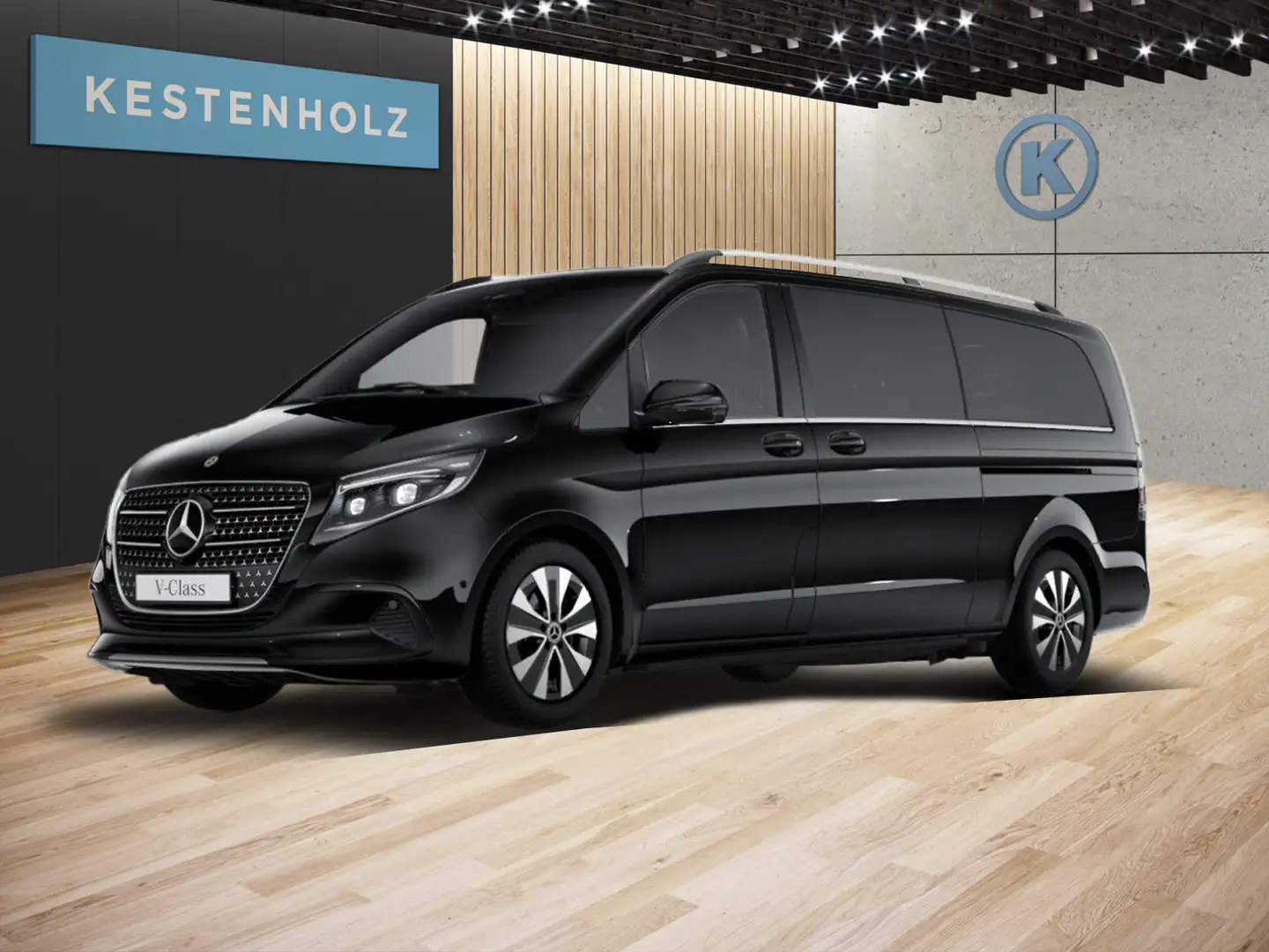 Mercedes-Benz V 300 V 300 d AVANTGARDE EL XL 8-SITZE*STHZG*EL-TÜREN Schwarz - 1