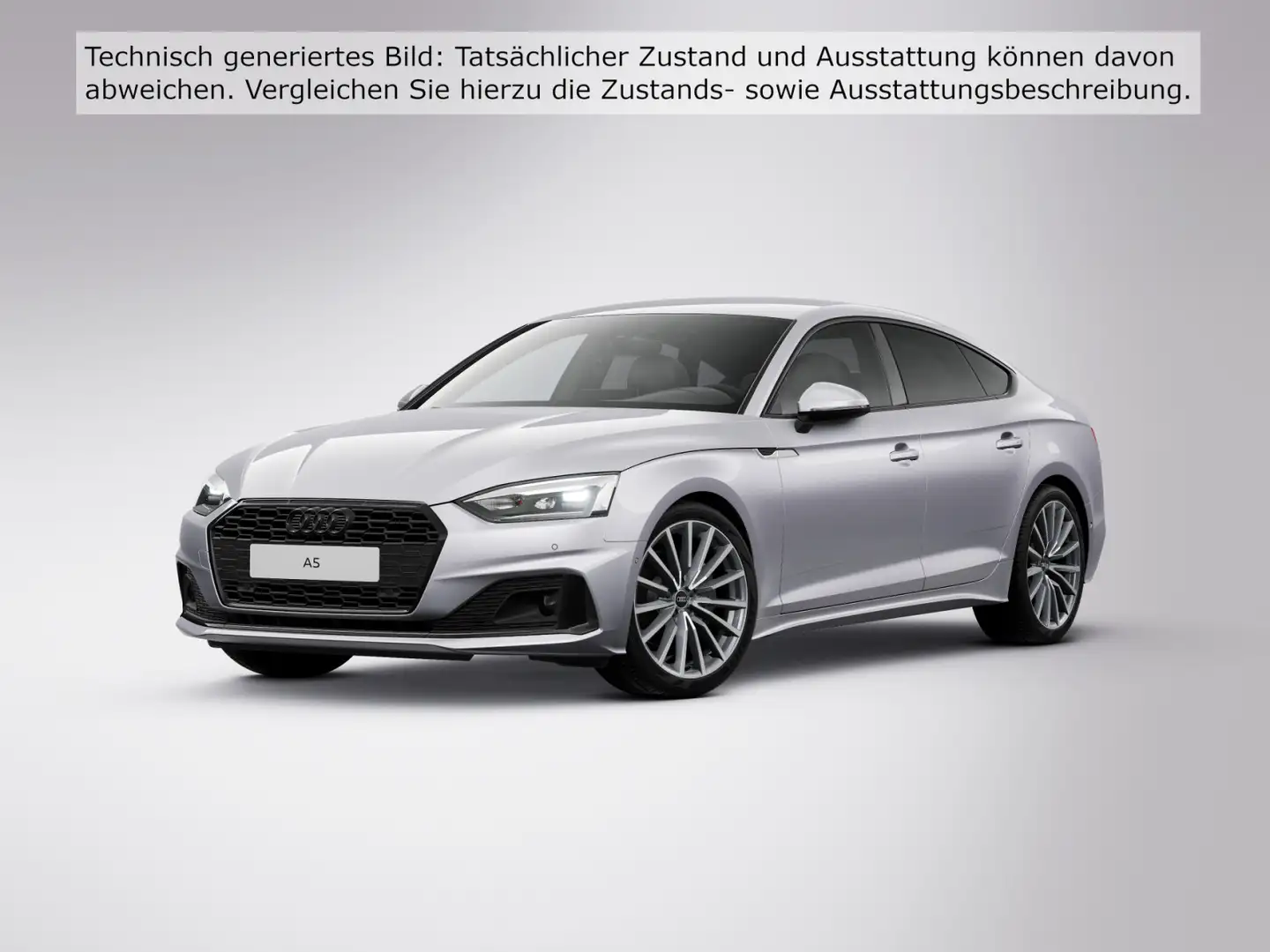 Audi A5 advanced 40 TFSI S tronic S line Silber - 2