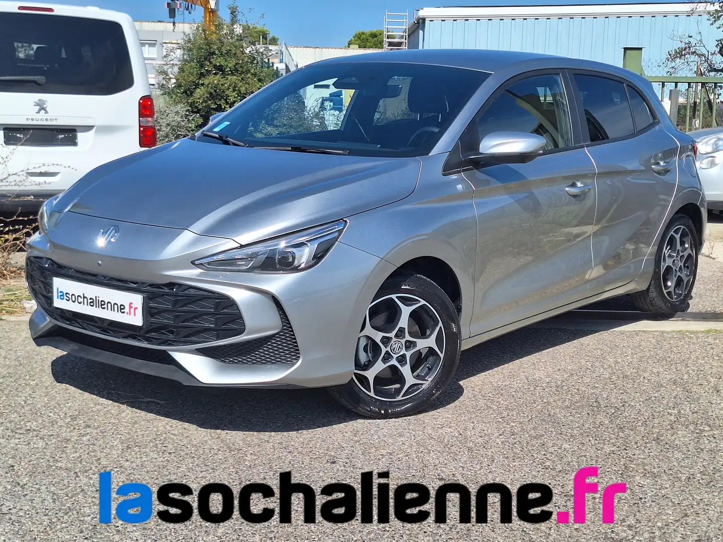 MG MG3 1.5 L Hybrid+ 195 ch Luxury Gris - 1