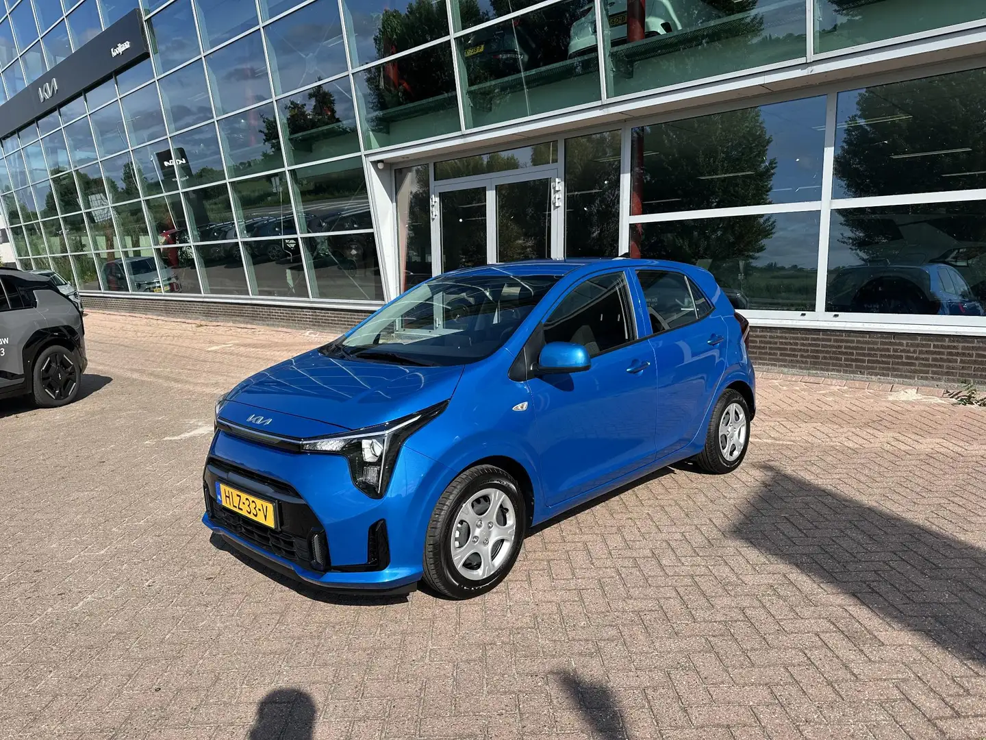 Kia Picanto 1.0 DPI DynamicLine Navi, direct leverbaar, Faceli Blauw - 2