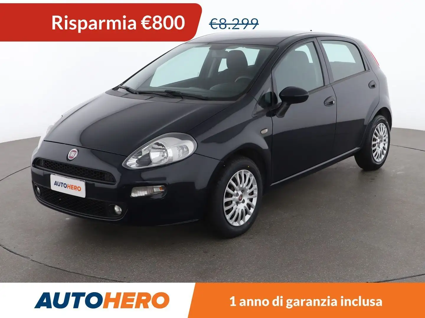 Fiat Punto 1.2 Street Bleu - 1