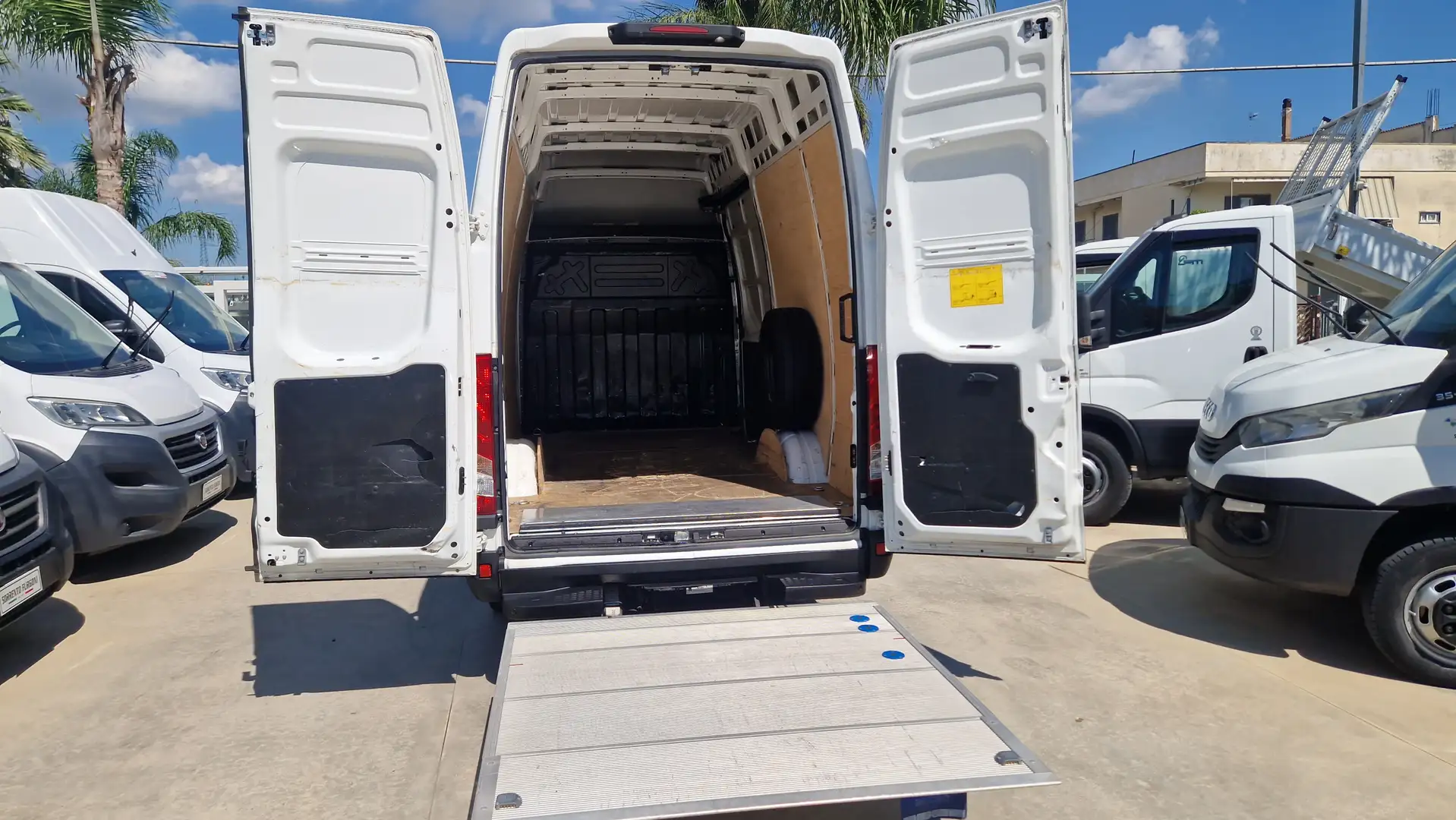Iveco Daily 35S14 P.3520 H3 CON SPONDA CARICATRICE -2020 Blanc - 2
