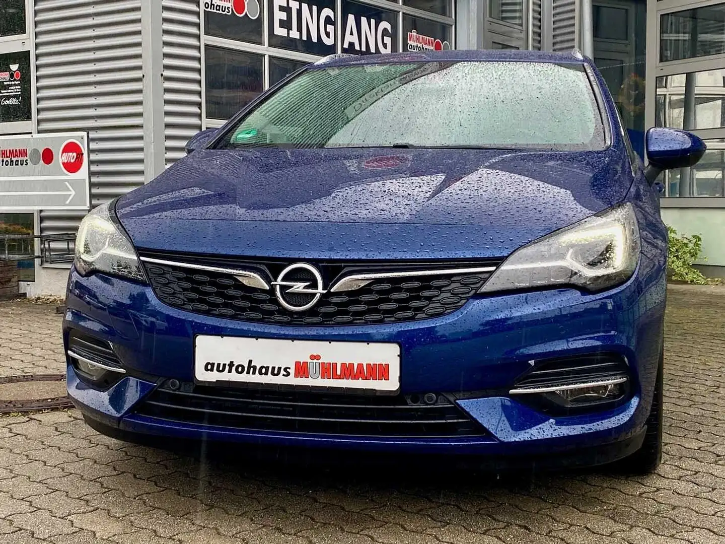 Opel Astra Sports Tourer 1.2 Turbo Elegance*LED*AZV*SHZ Blau - 1