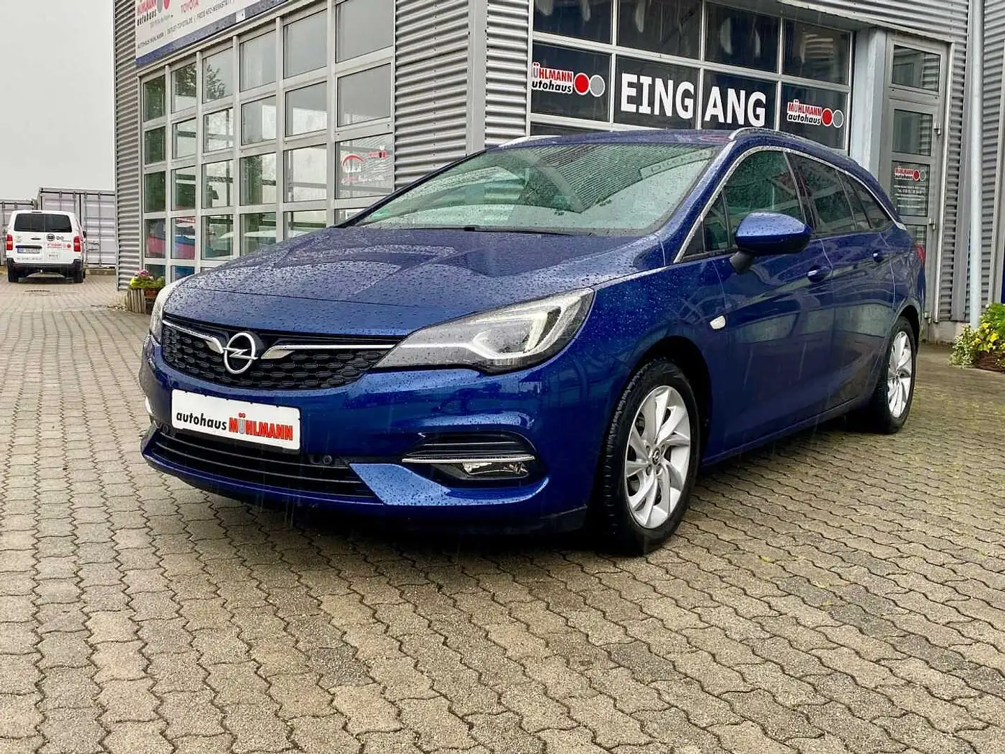 Opel Astra Sports Tourer 1.2 Turbo Elegance*LED*AZV*SHZ Blau - 2