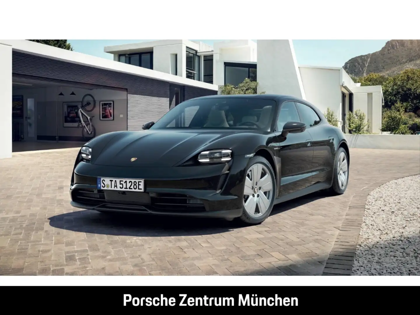 Porsche Taycan Sport Turismo HA-Lenkung Surround-View Noir - 1