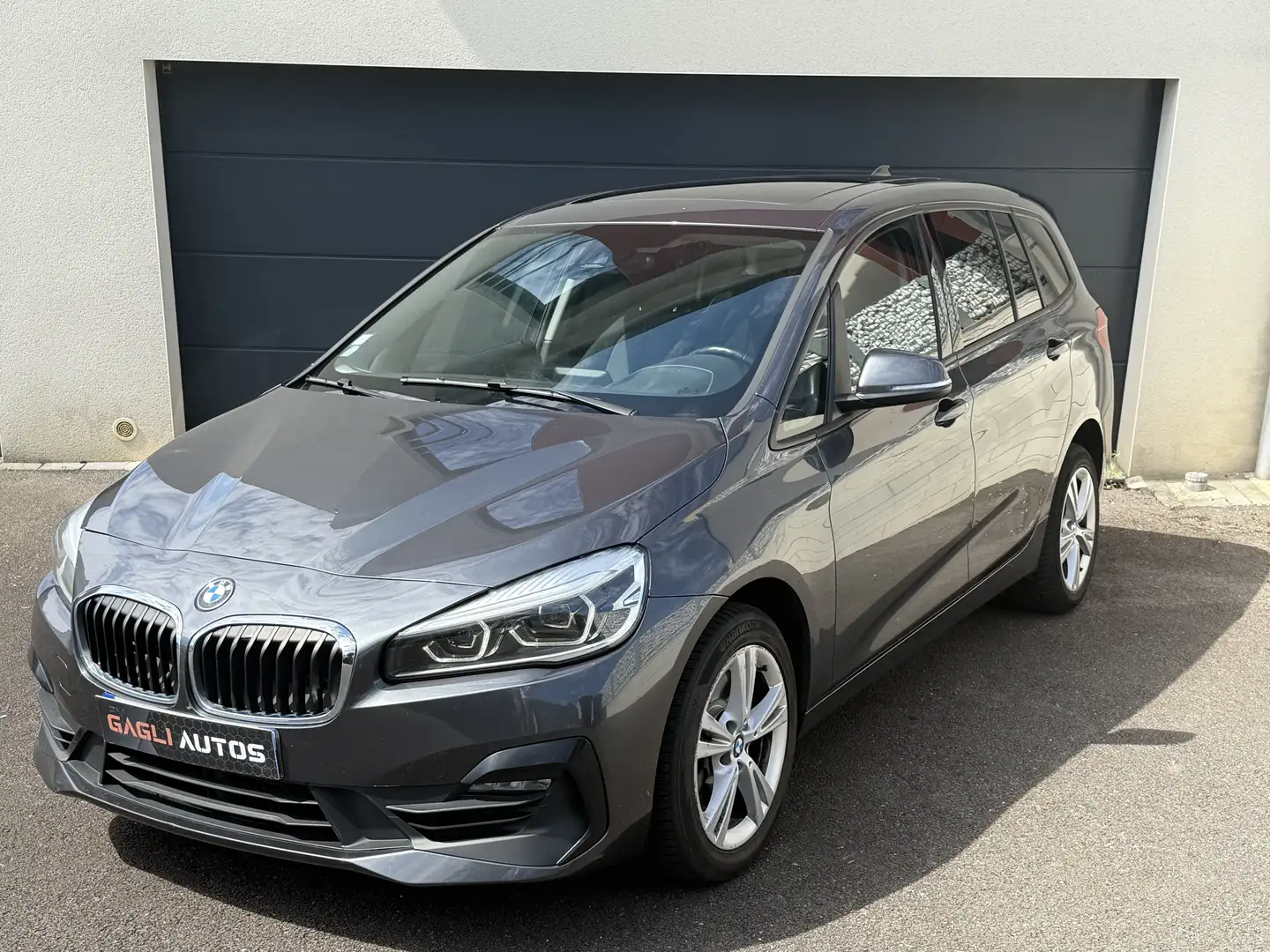 BMW 218 Gran Tourer 218d 150 ch BVA8 Sport Gris - 1