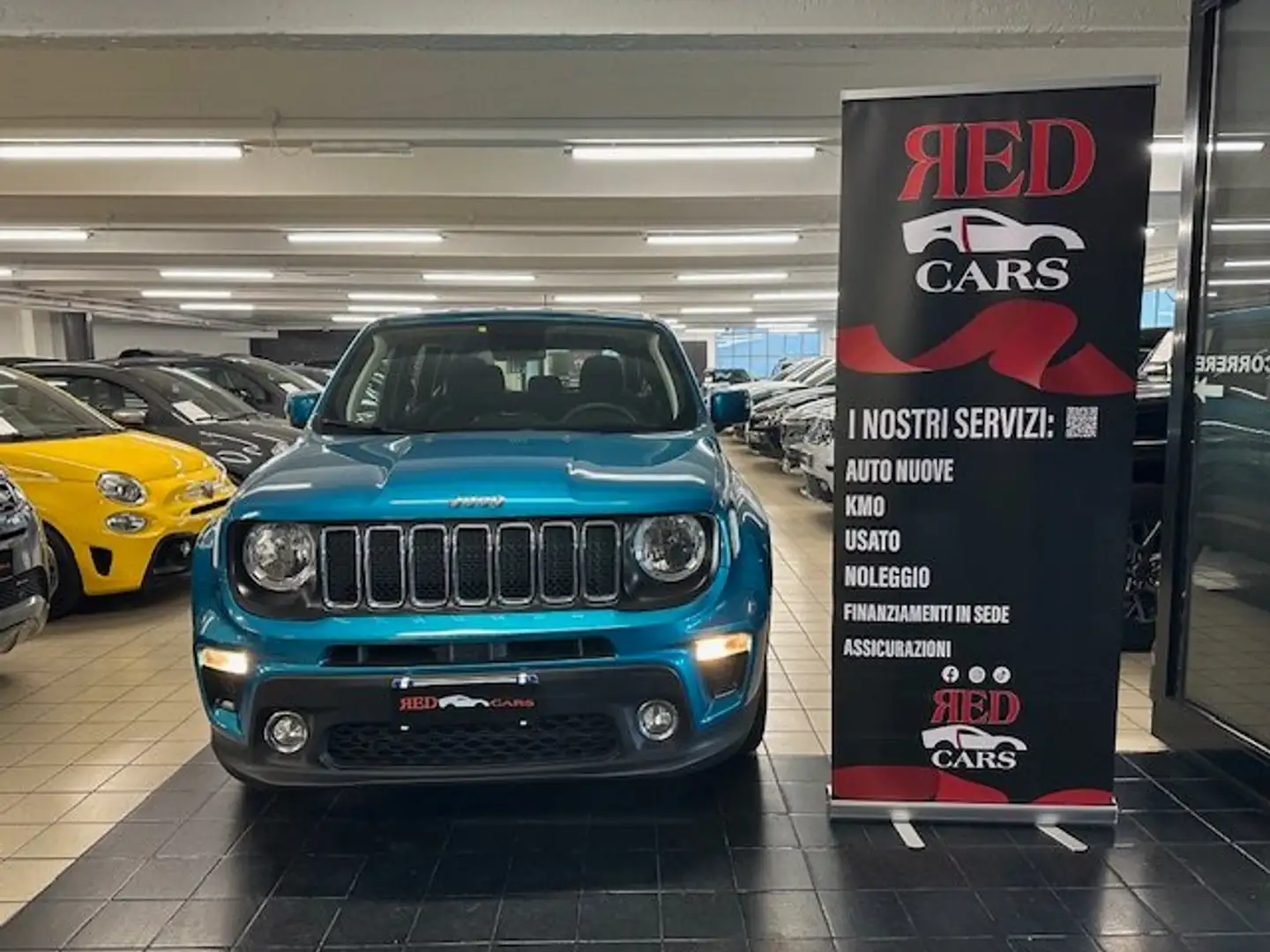 Jeep Renegade 1.3 t4 Longitude 2wd 150cv ddct Blauw - 1