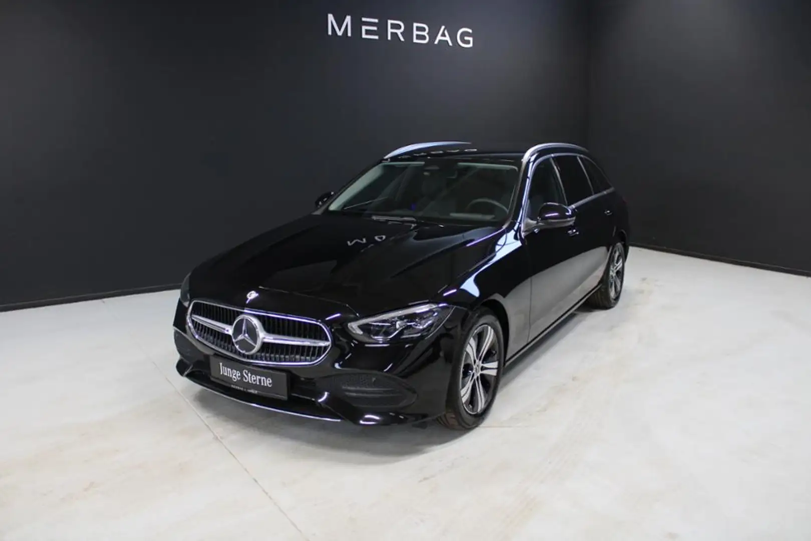 Mercedes-Benz C 220 T d 4M *Avantgarde Standhzg Memory LED Kam Noir - 1