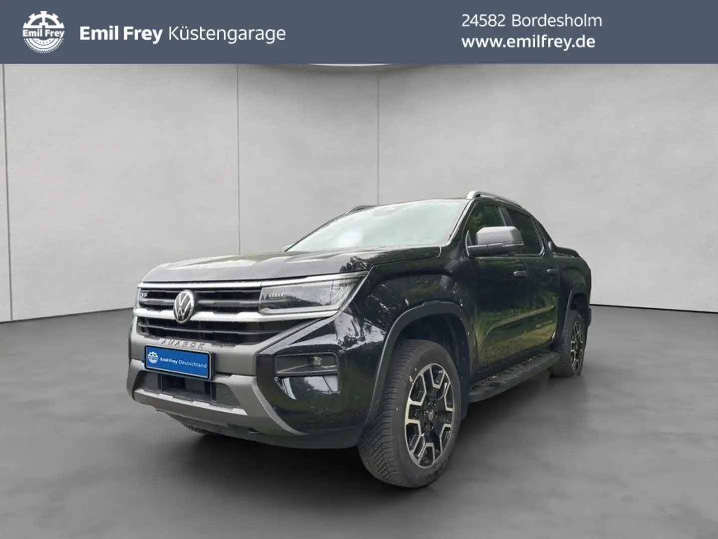 Volkswagen Amarok 3.0 TDI 4MOTION Autm. PanAmericana AHK LE Zwart - 1