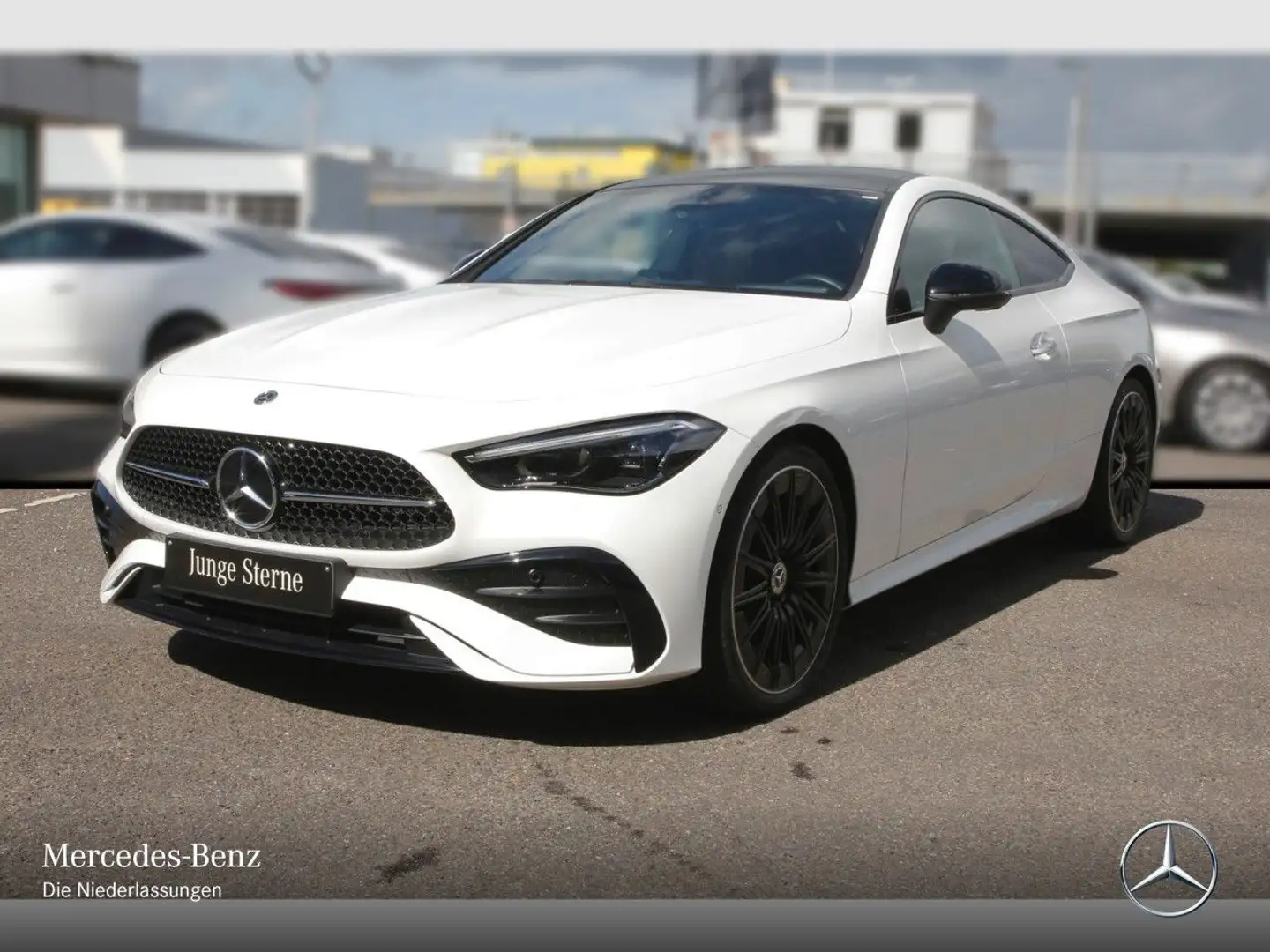 Mercedes-Benz CLE 200 AMG+NIGHT+PANO+LED+BURMESTER+KAMERA+TOTW Weiß - 2