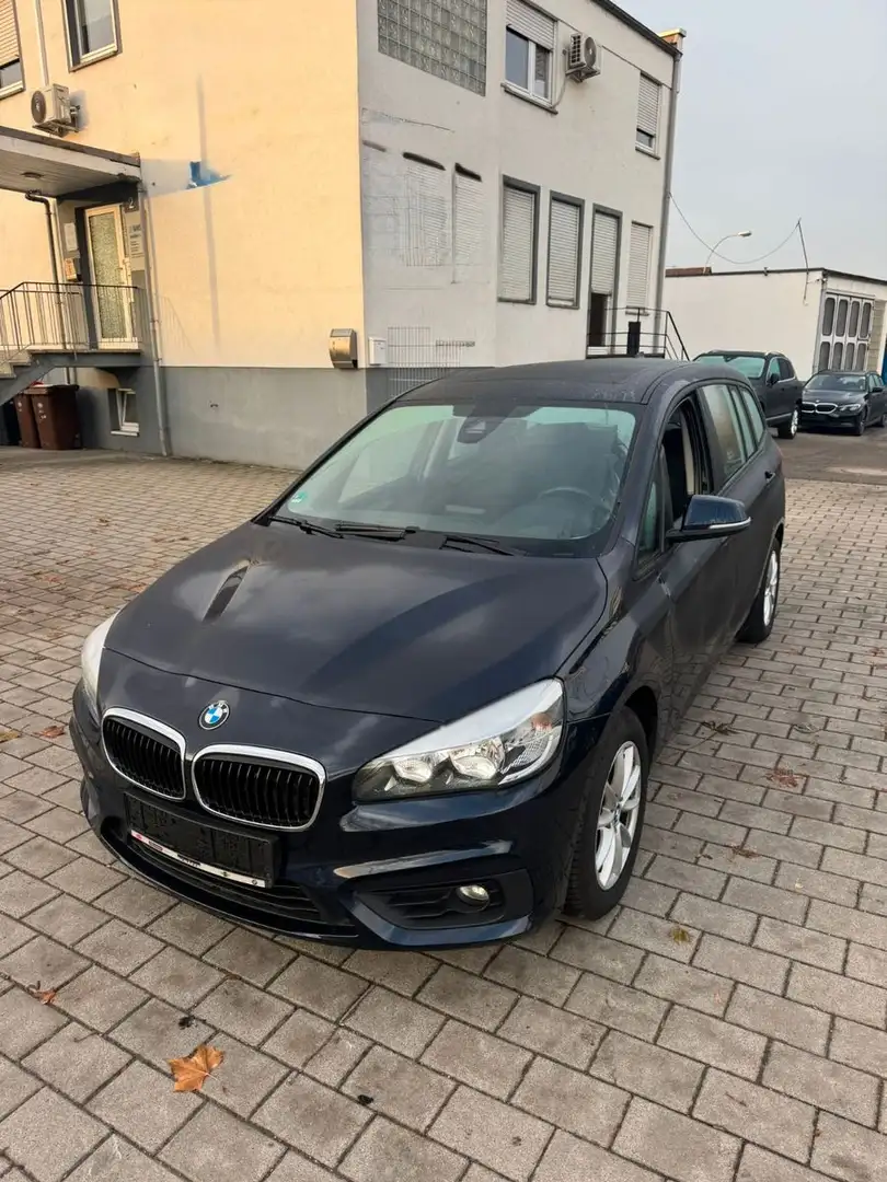 BMW 218 2 Gran Tourer 218 i Advantage/Navi/Pano/AHK Bleu - 1