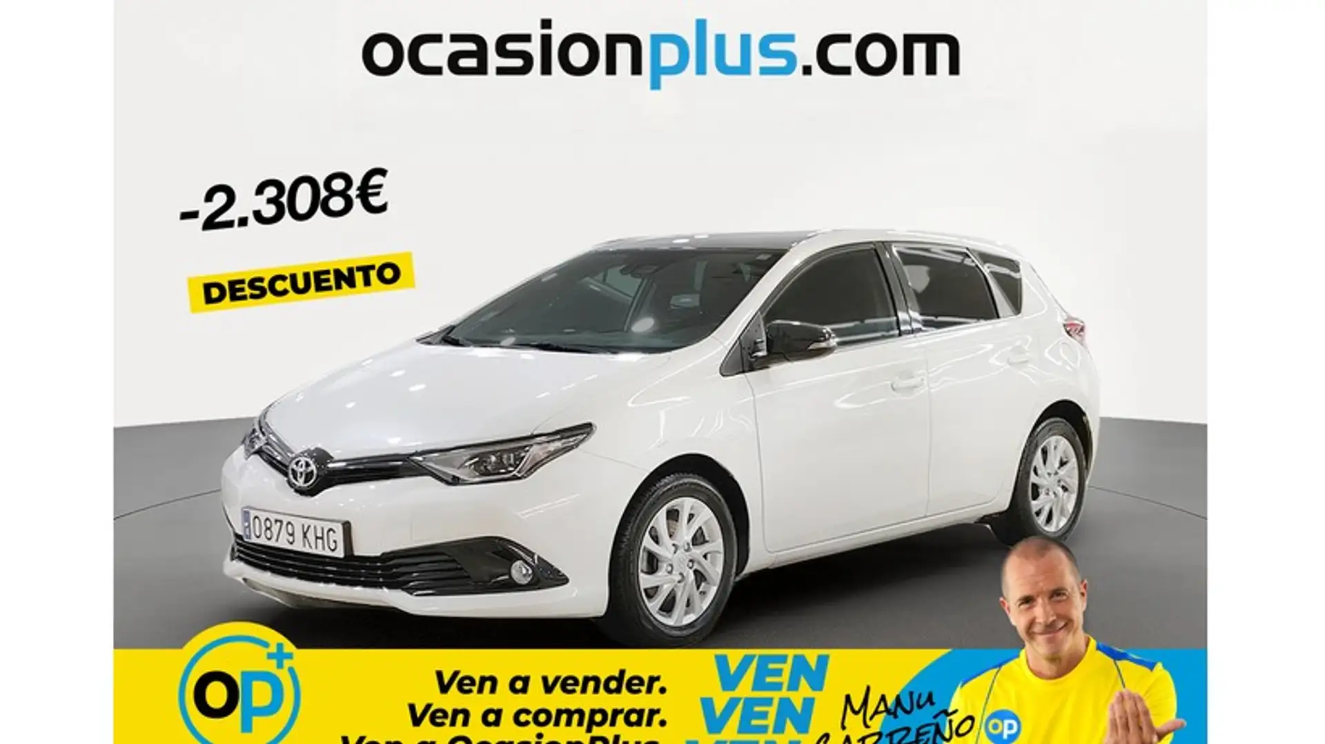 Toyota Auris 120T Feel! Blanco - 1
