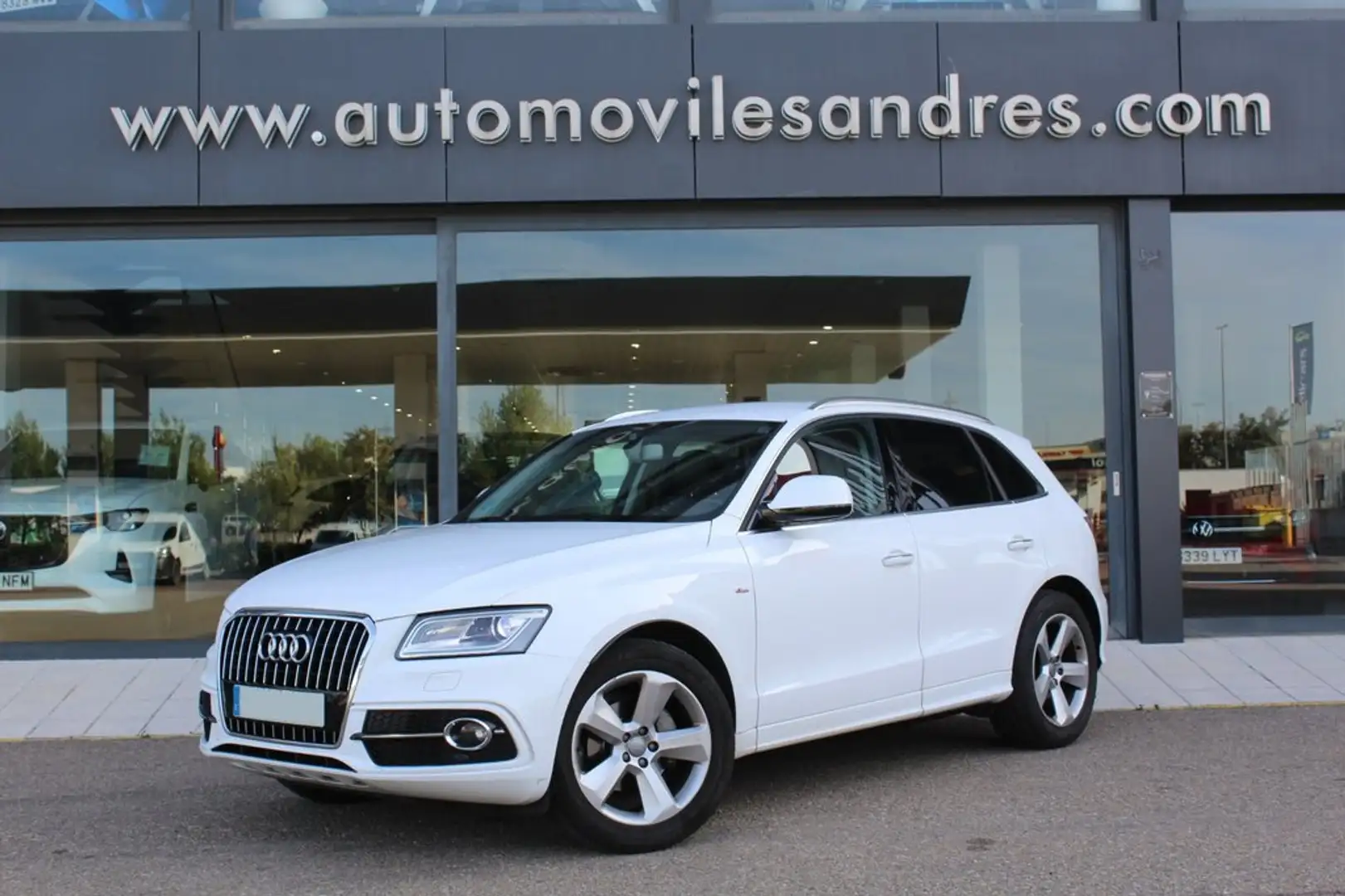 Audi Q5 2.0TDI S line 110kW Blanco - 1