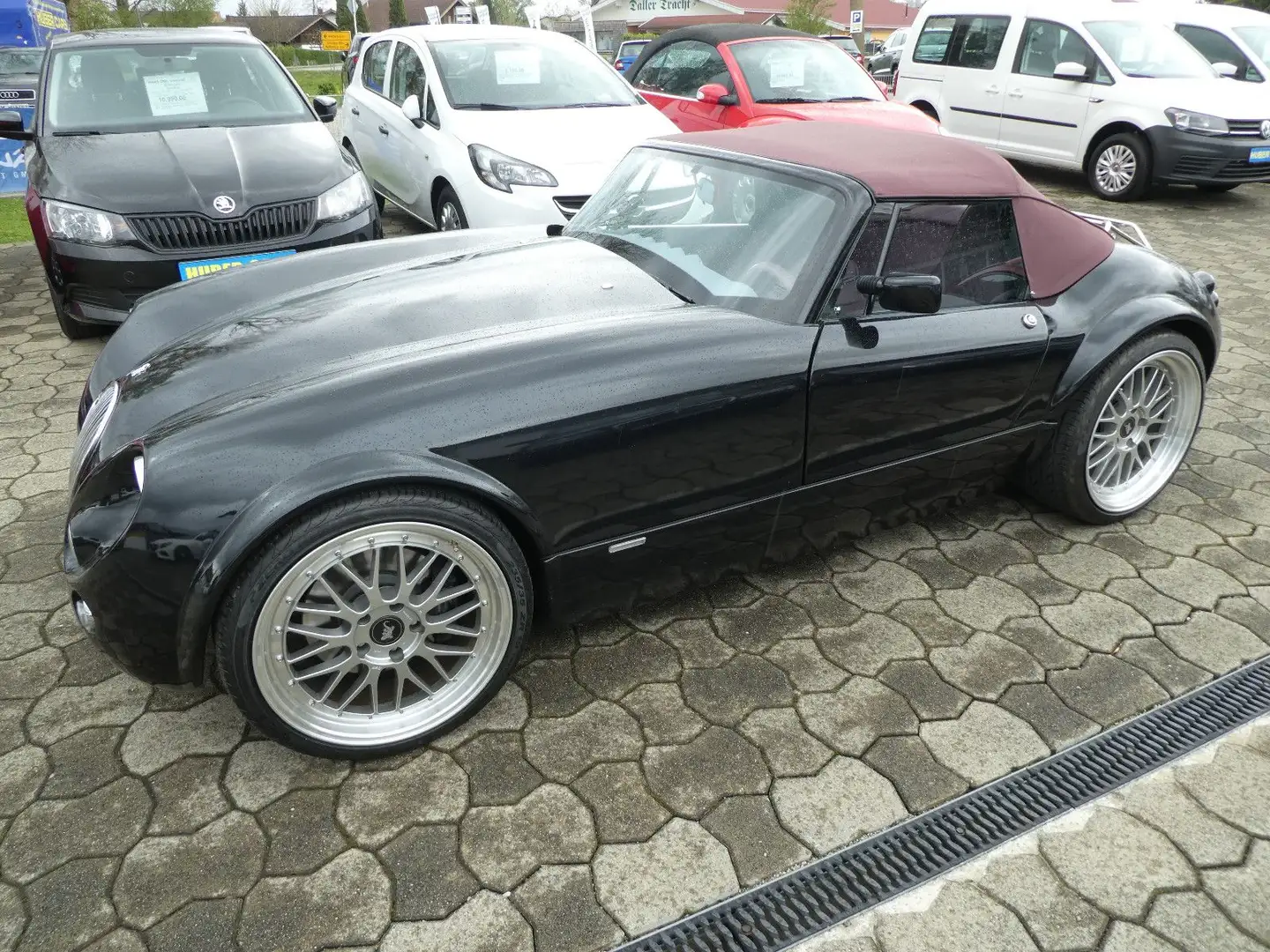 Wiesmann MF 3 Roadster, Dt.Fahrz, 1. Hand, Orig. 5´km Negru - 1