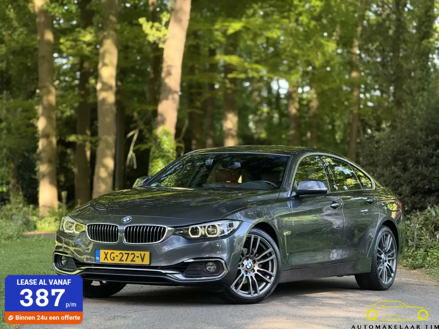 BMW 420 4-serie Gran Coupé 420i High Executive / Orig. Ned Gris - 1