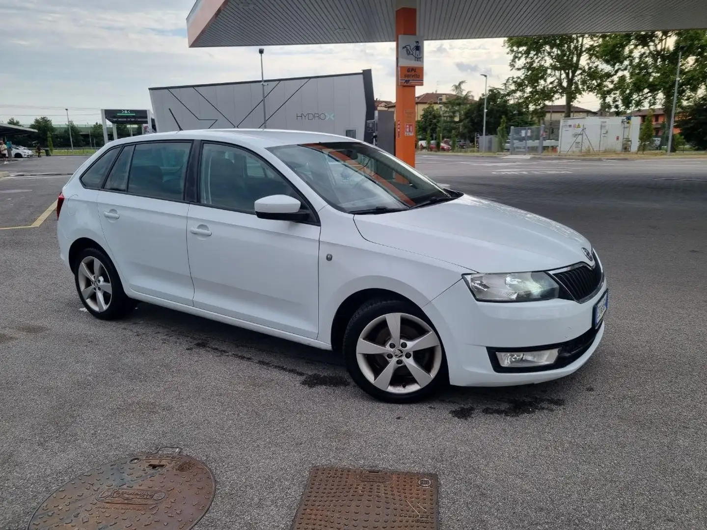 Skoda Rapid/Spaceback Rapid 1.6 tdi cr Ambition 90cv Bianco - 2