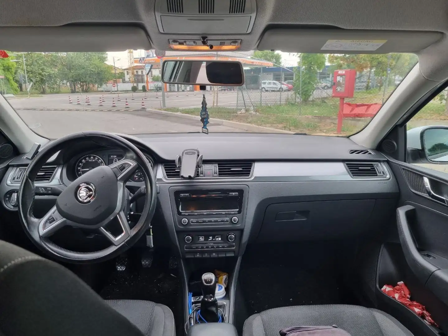 Skoda Rapid/Spaceback Rapid 1.6 tdi cr Ambition 90cv Bianco - 1