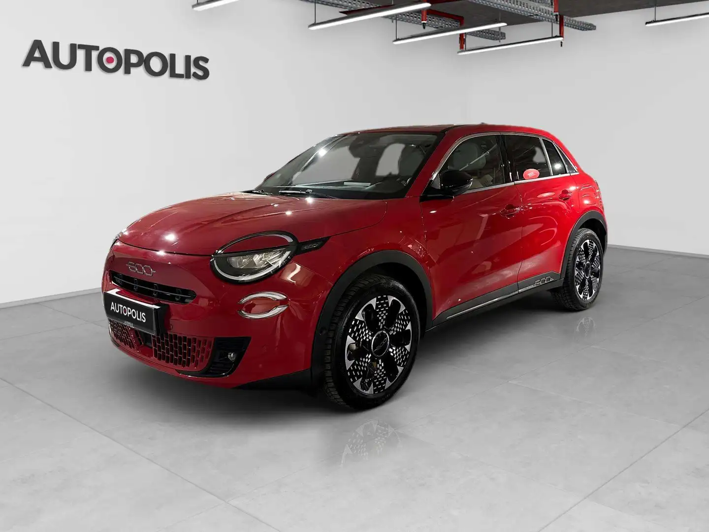 Fiat 600 1.2 La PRIMA Hybride Rood - 1