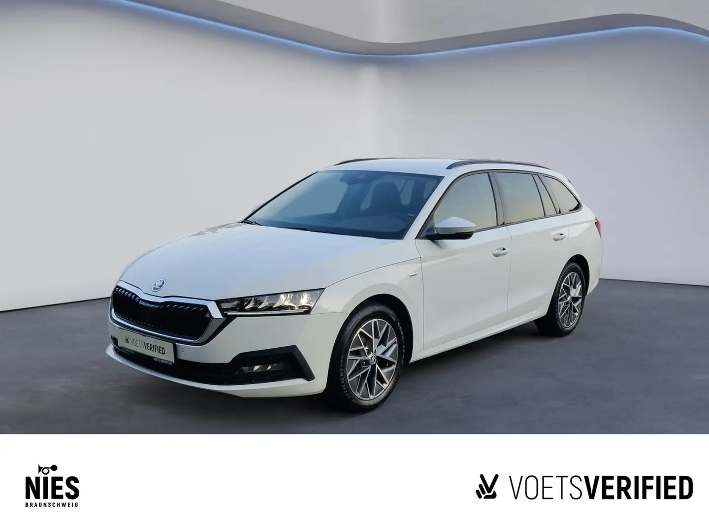 Skoda Octavia Combi Ambition 1.5 TSI LED+PDC+SHZ Weiß - 1