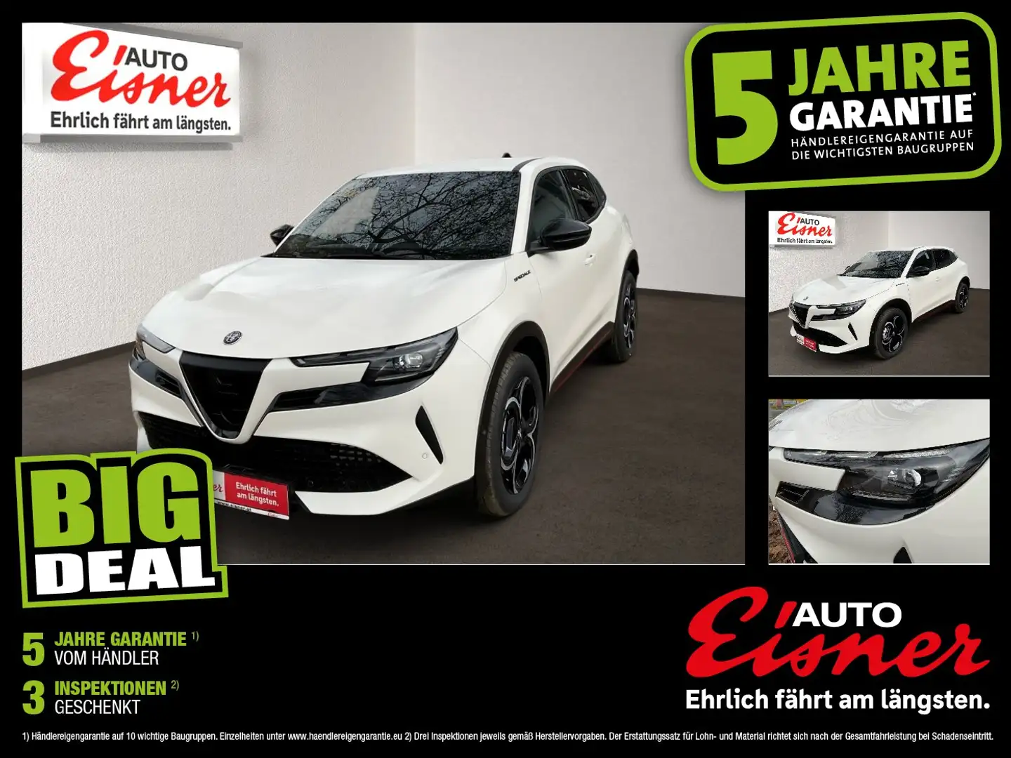 Alfa Romeo Junior 1.2  SPECIALE IBRIDA 2xKlima ACC AUT Kam. - 1