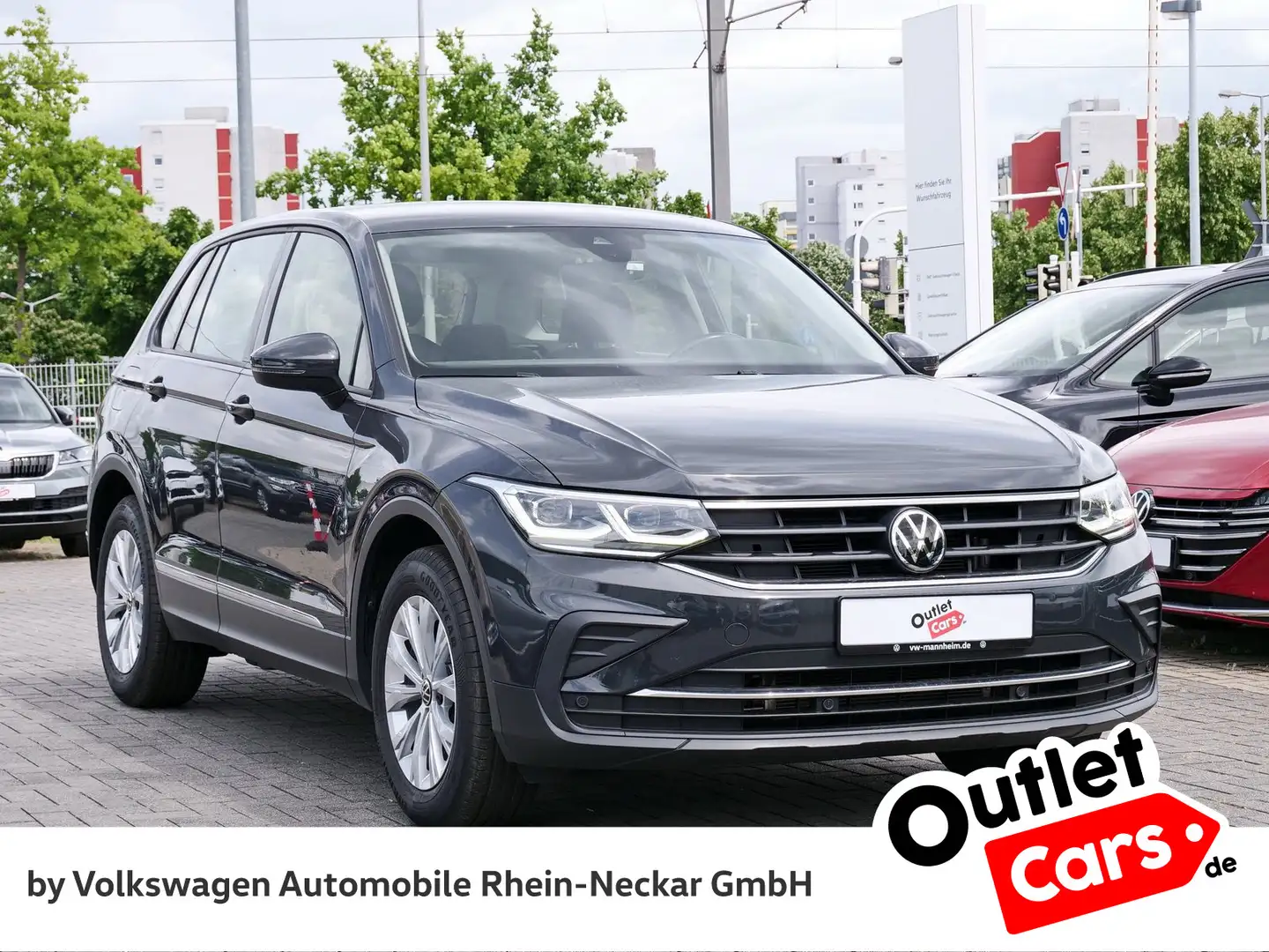 Volkswagen Tiguan 2.0 TDI DSG Navi PDC Matrix LED ACC uvm Gris - 2