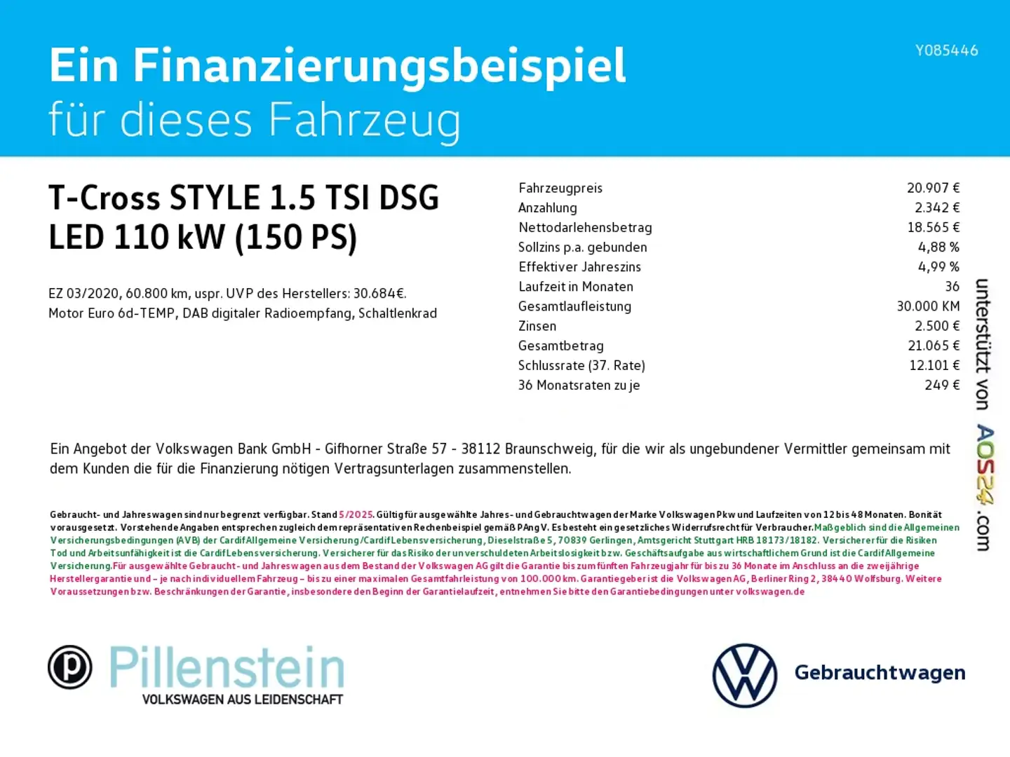 Volkswagen T-Cross STYLE 1.5 TSI DSG LED SITZH. KAMERA PDC Grau - 2