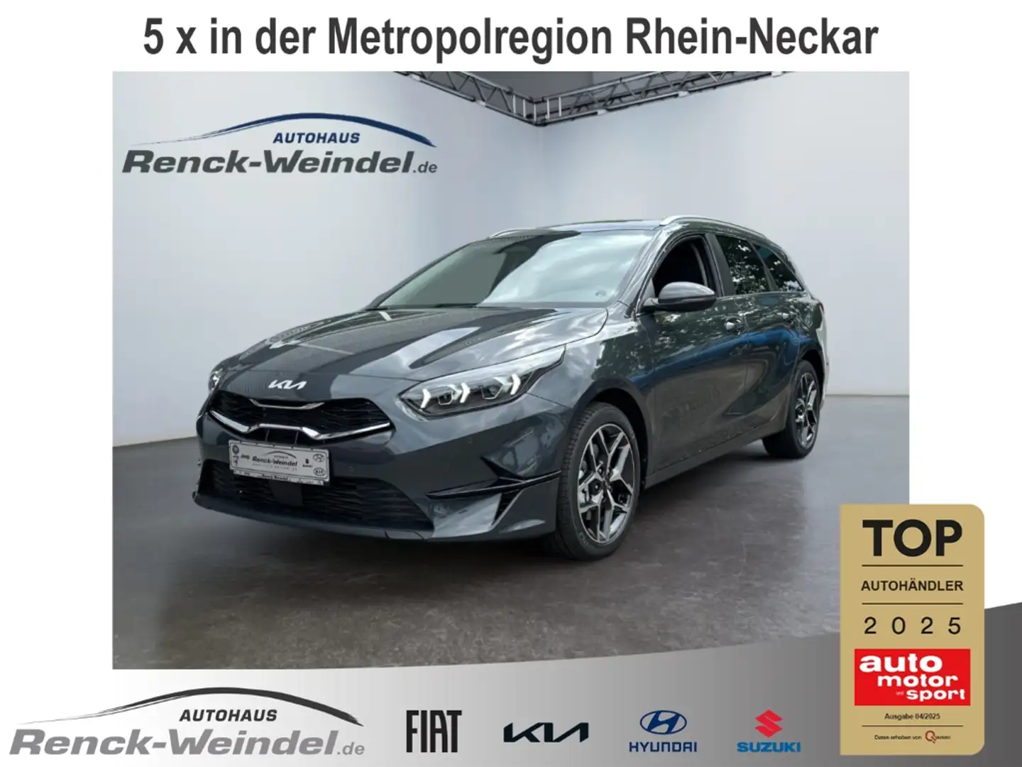 Kia Ceed SW / cee'd SW Ultimate Edition 1.5 T-GDI ACC Totwinkelassistent Gris - 1