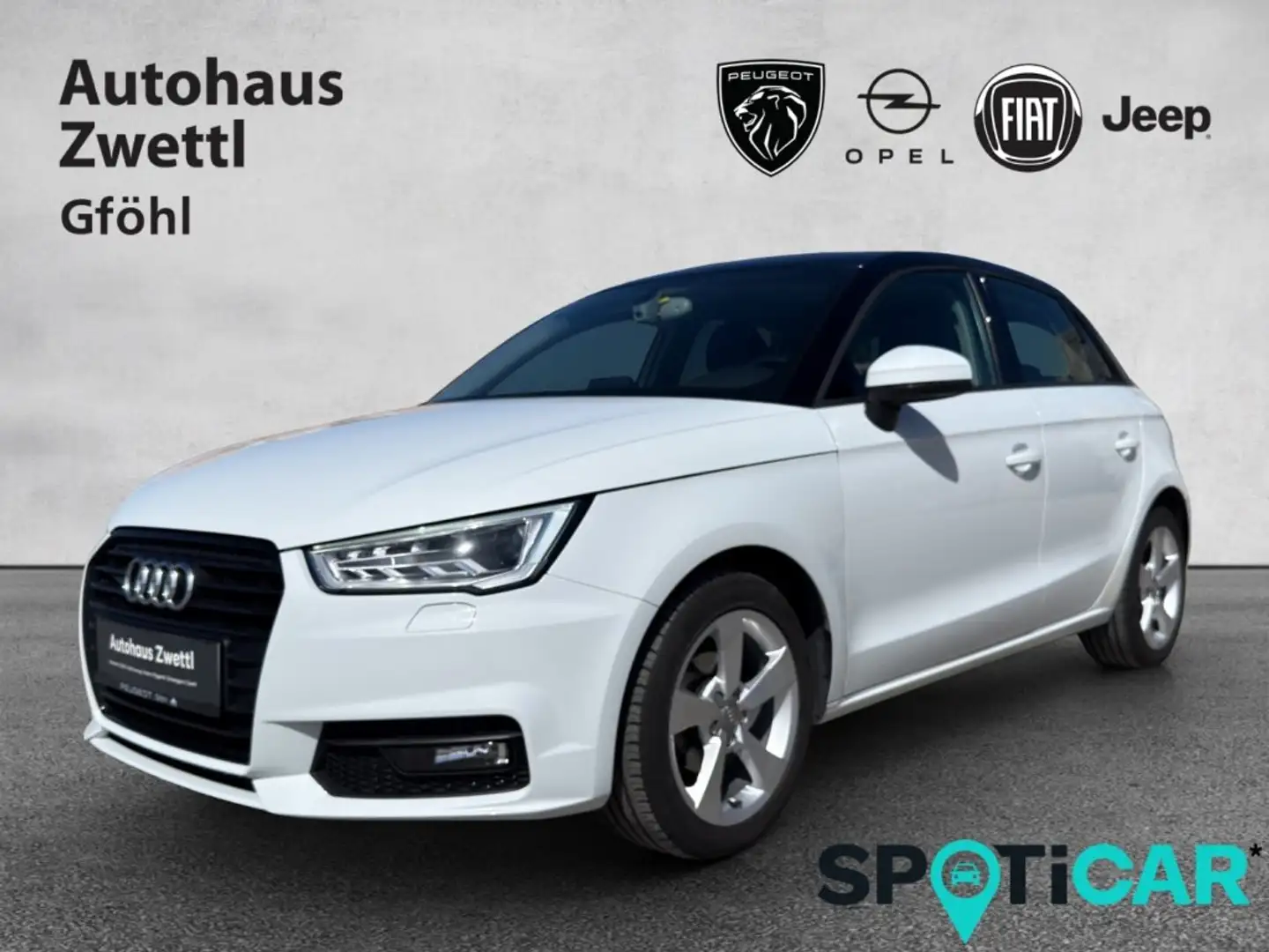Audi A1 SB 1,0 TFSI Sport Weiß - 1