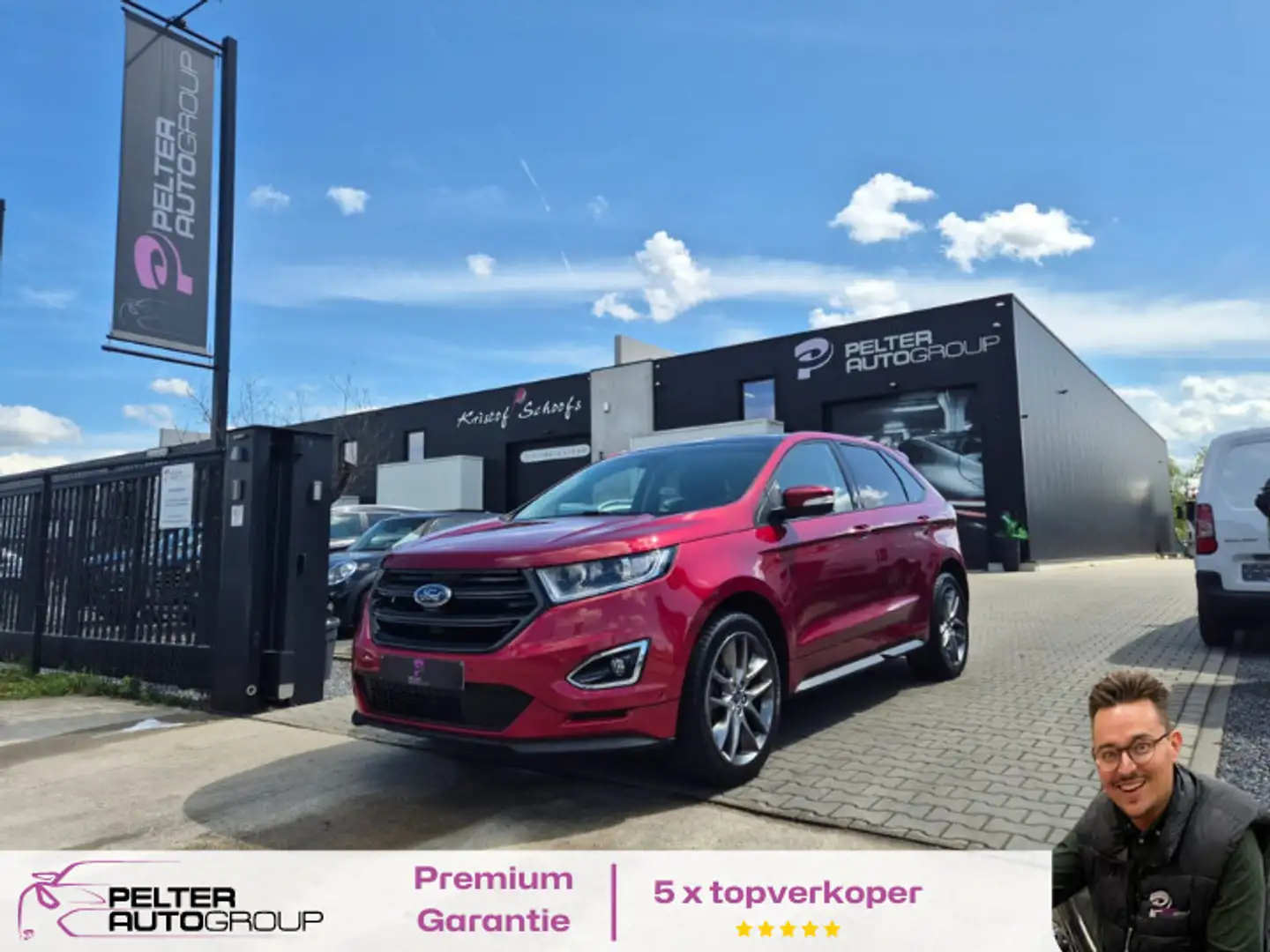 Ford Edge 2.0 AWD TDci Automaat ST Line 210Pk Rouge - 1