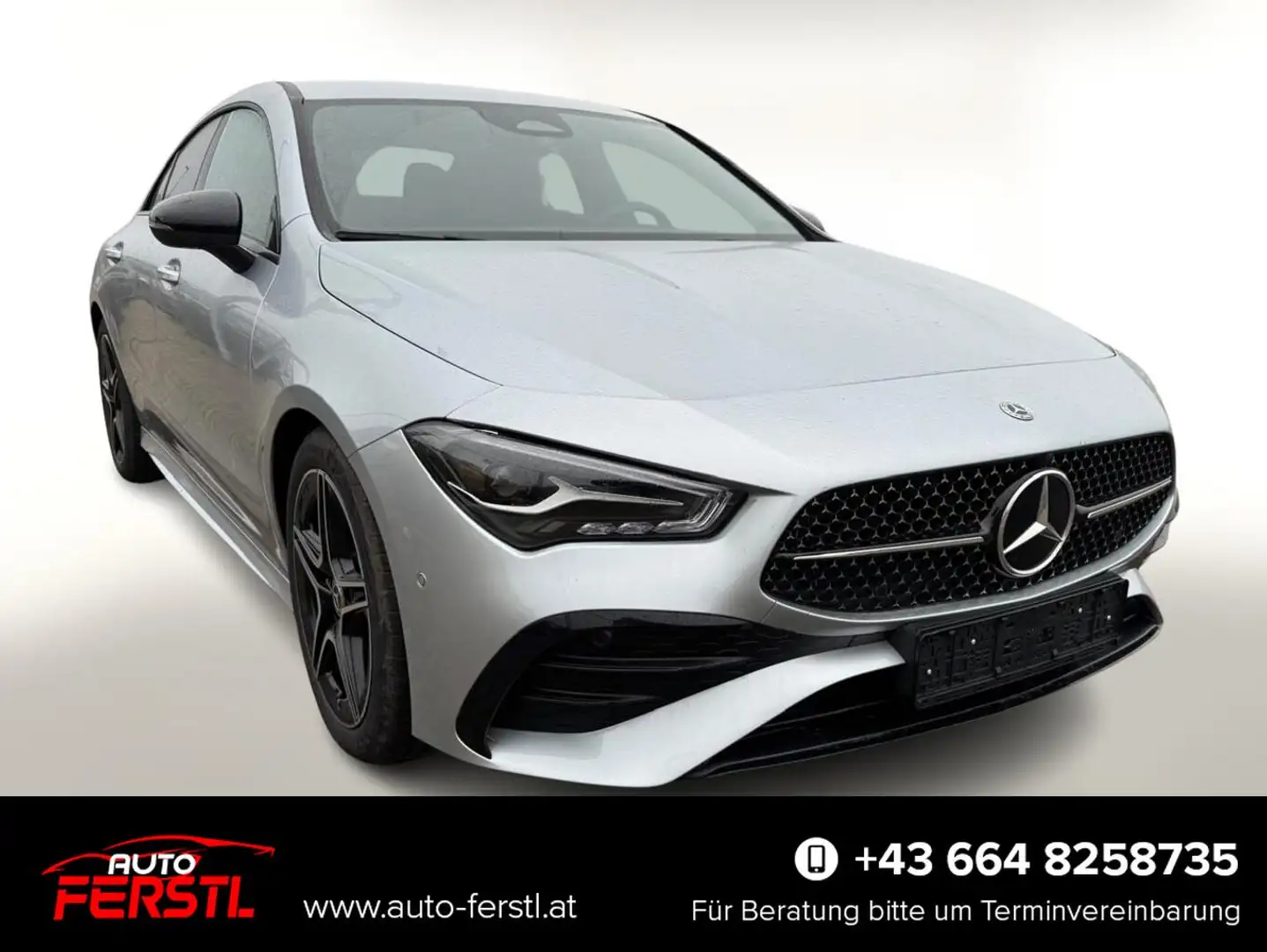 Mercedes-Benz Sonstige AMG Line CLA Coupé Adv+ NightP SHZ Keyl Nav 18Z... Silber - 1