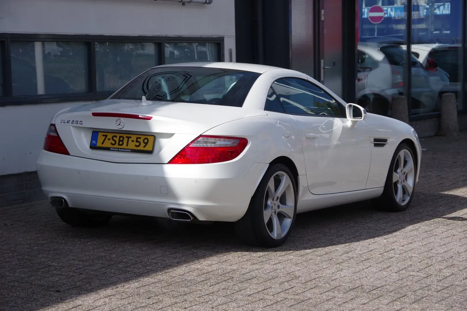 Mercedes-Benz SLK 250 Edition 1 |Nieuwstaat| Leder| Navi| Blanco - 2