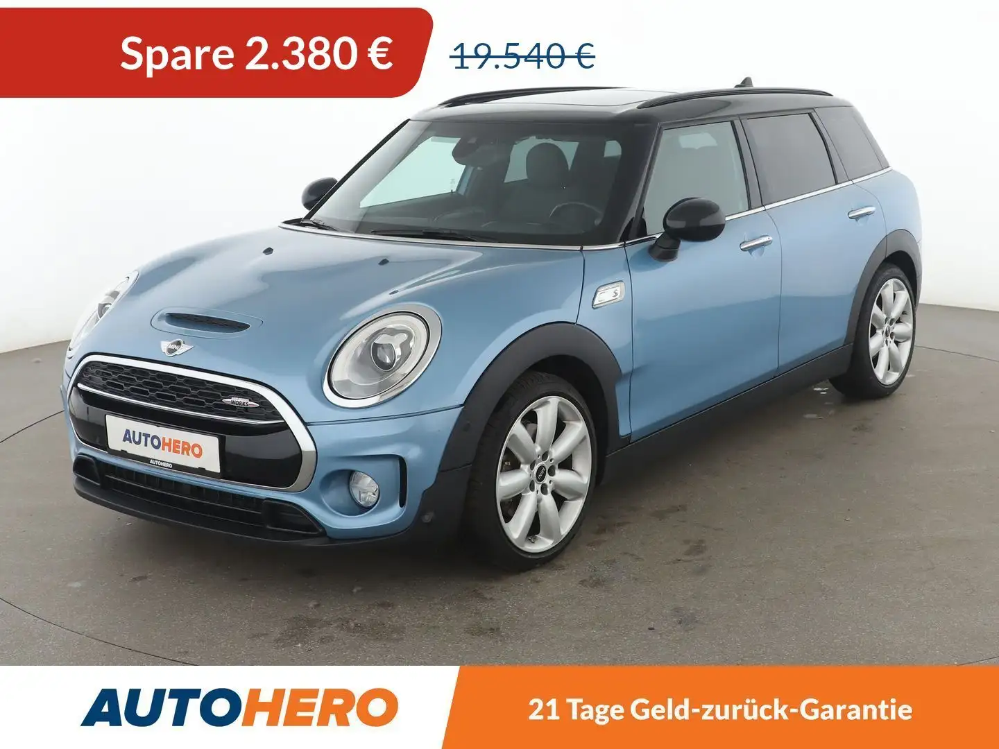 MINI Cooper SD Clubman Cooper SD Aut.*NAVI*LED*TEMPO*HUD*PDC*PANO*H&K* Albastru - 1