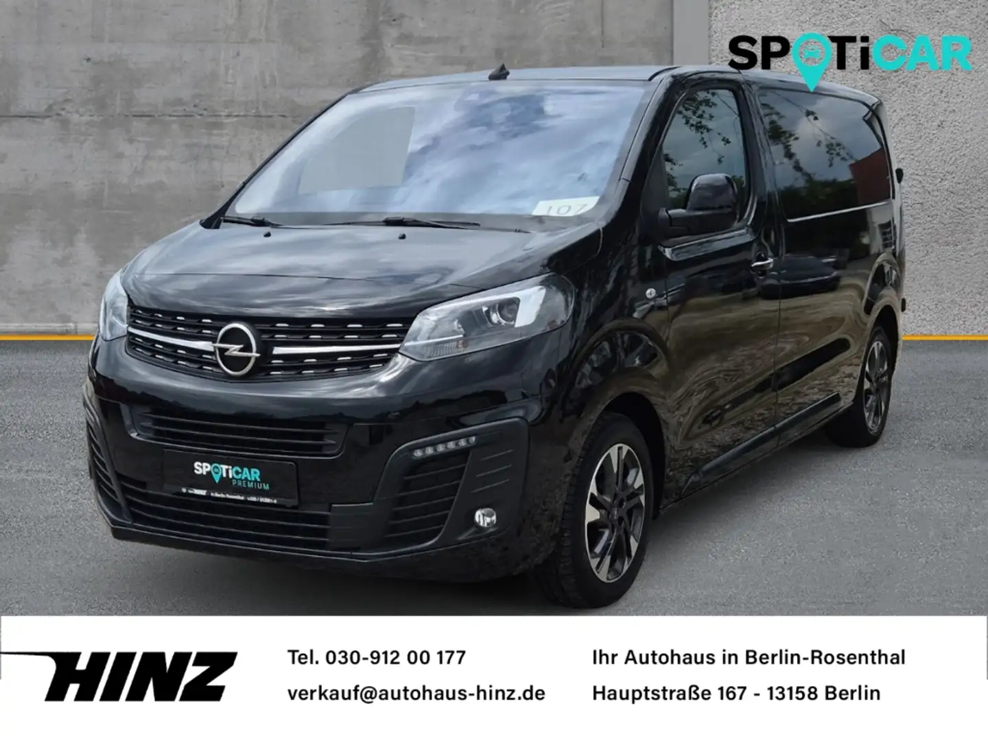 Opel Vivaro Cargo D Elegance M 2.0,Klima,Kamera,AHK,PDC Schwarz - 1