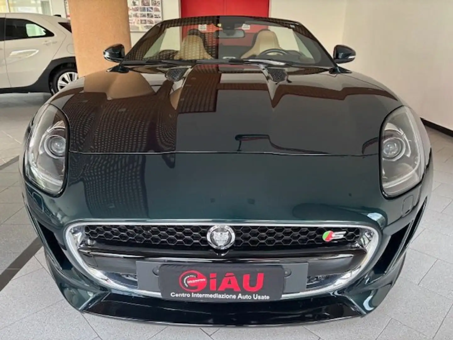 Jaguar F-Type Convertibile Cabrio 3.0 V6 S auto Grün - 2