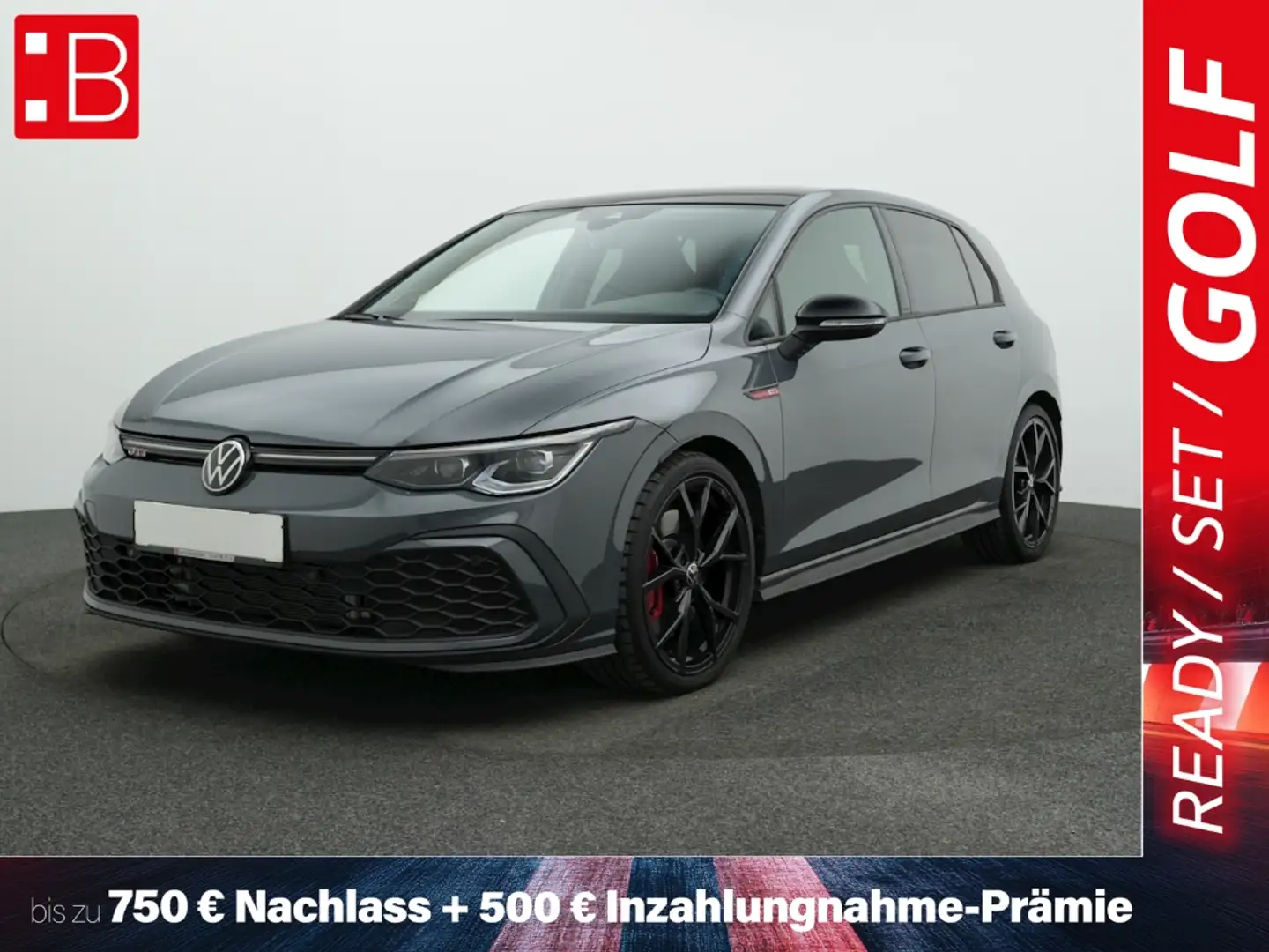 Volkswagen Golf GTI 8 2.0 TSI DSG PANO HK-SOUND IQ.LIGHT 19 KAMERA Grau - 1