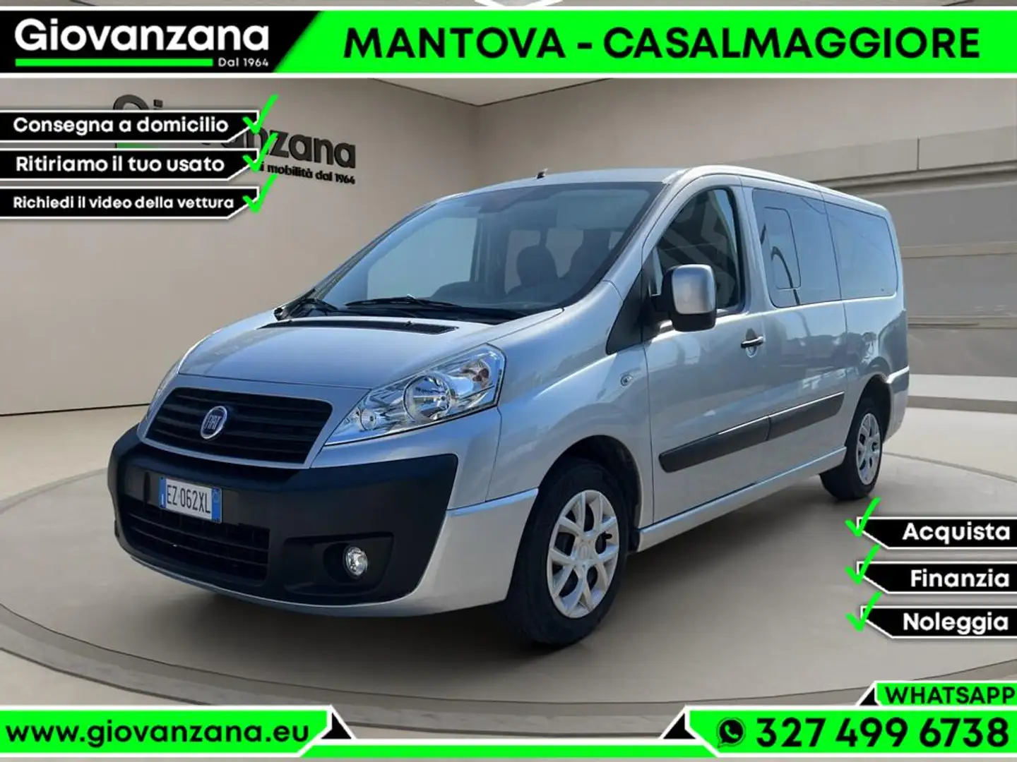 Fiat Scudo Scudo panorama M1 2.0 mjt CH1 Family 130cv 9 POSTI - 1