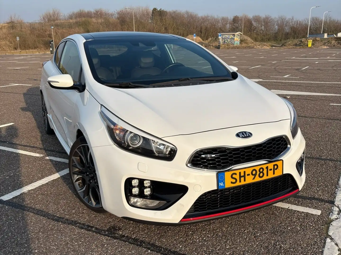 Kia Ceed / cee'd 1.6 GT 204PK Blanc - 1