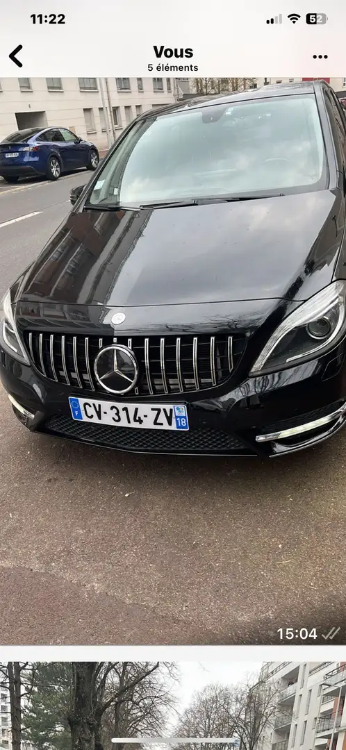 Mercedes-Benz B 200 Classe B 200 CDI BlueEFFICIENCY Sport 7-G DCT A Noir - 1