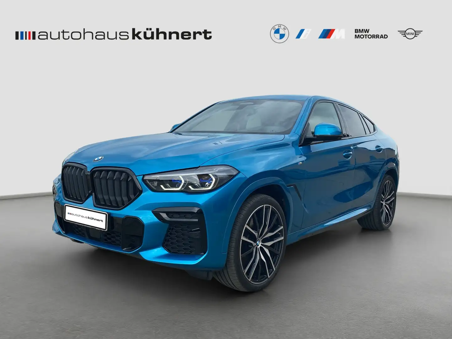 BMW X6 xDrive40d ///M Sport Individual SkyLounge B&W Blau - 1