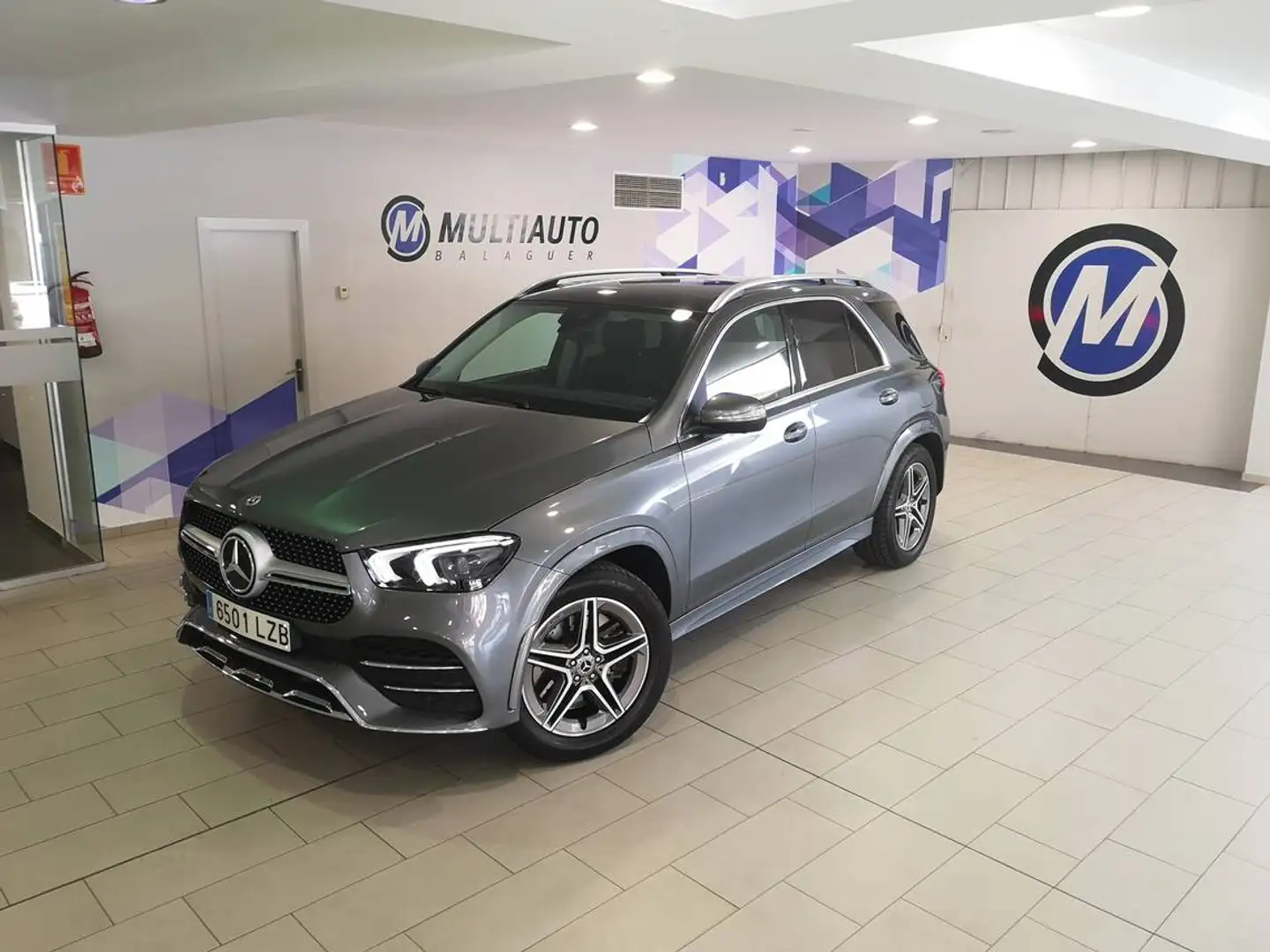 Mercedes-Benz GLE 350 350de 4Matic Aut. Gris - 2