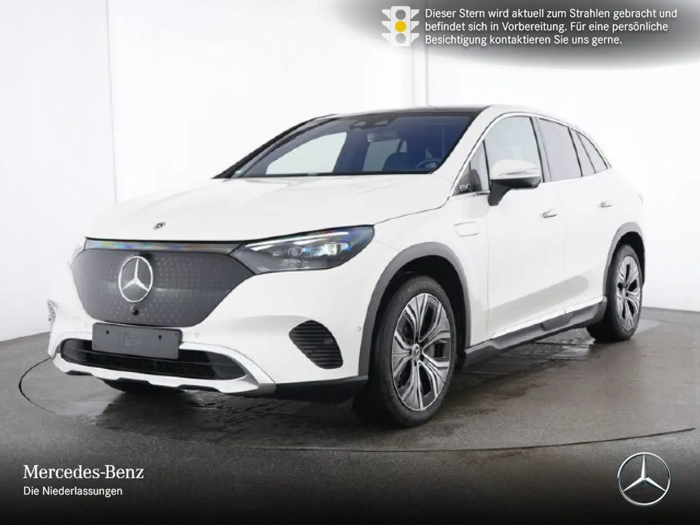 Mercedes-Benz EQE SUV EQE 350 4M AVANTG+PANO+360+AHK+BURMESTER+KEYLESS Blanc - 2