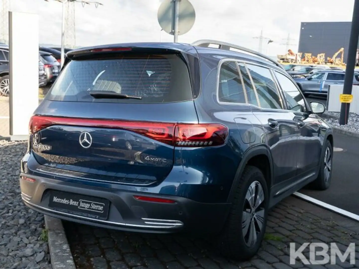 Mercedes-Benz EQB 300 EQB 300 4M PROGRESSIVE°ADV°MBUX+°PTS+RFK°E-KL Синий - 2