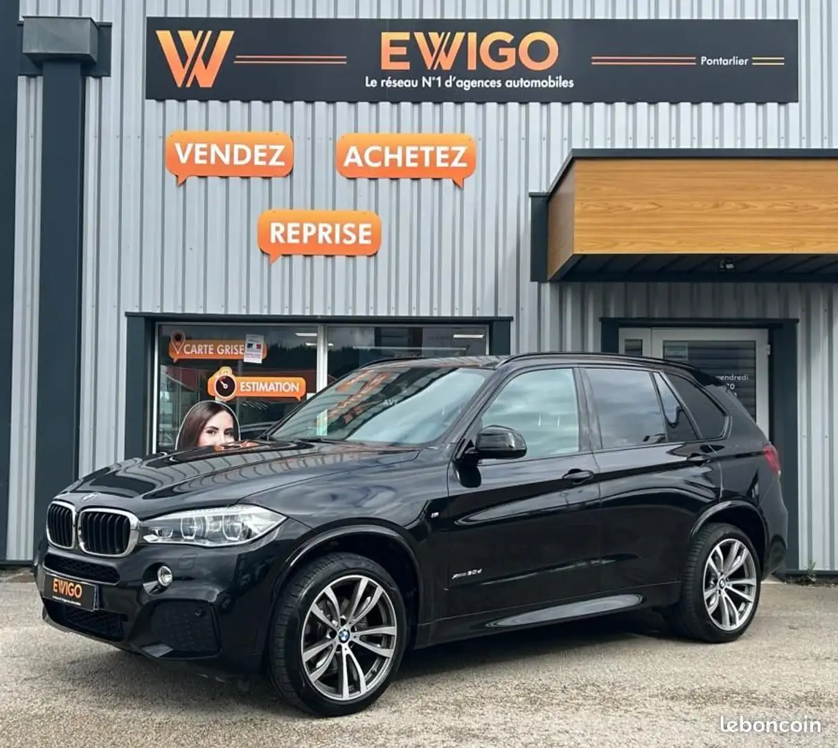 BMW X5 3.0 D 258ch M-SPORT XDRIVE BVA Noir - 1