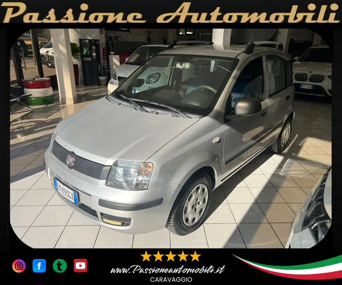 Fiat Panda Panda II 1.2 Dynamic 69cv E5 Argento - 1