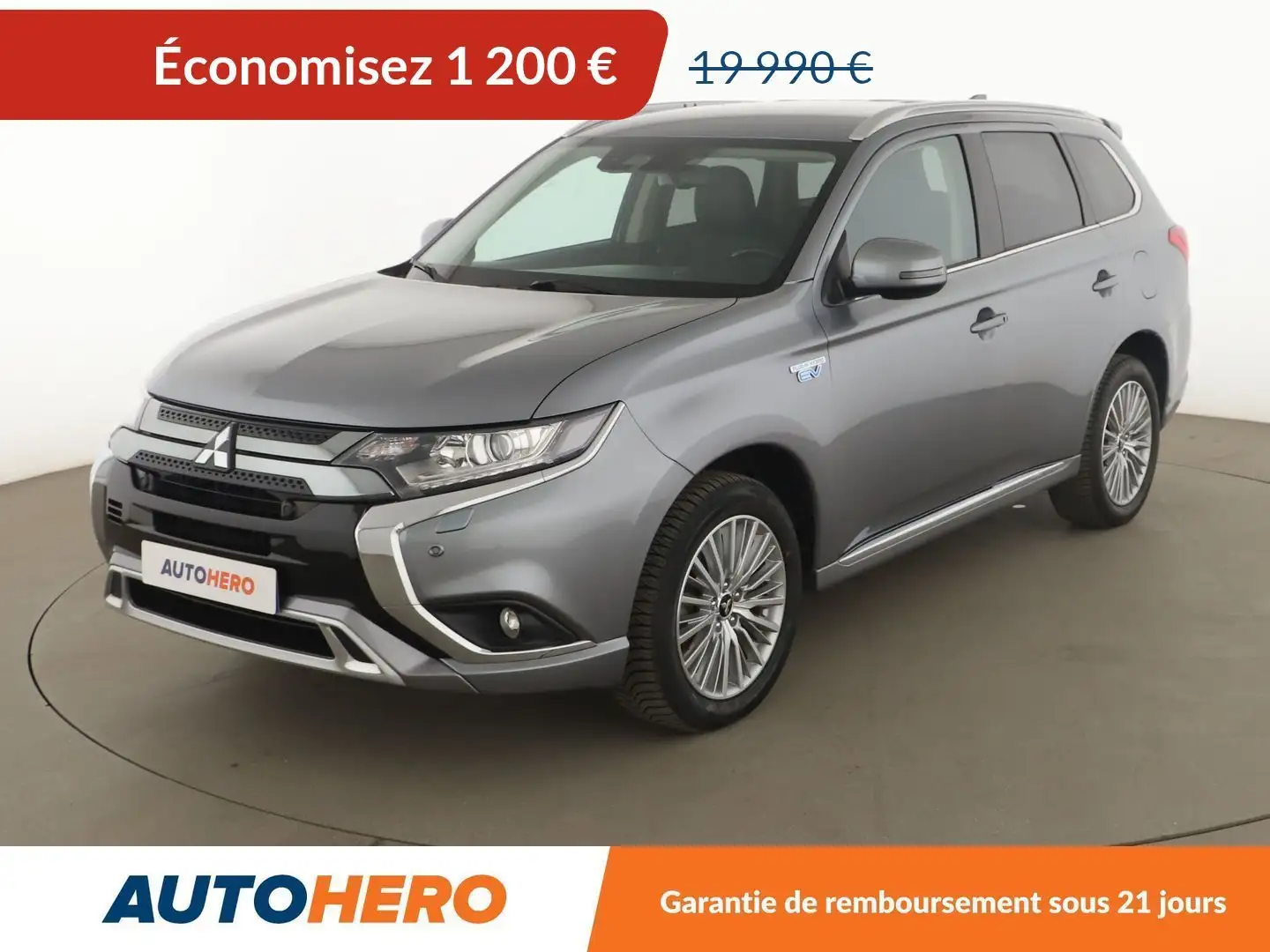 Mitsubishi Outlander PHEV Twin Motor Intense 4WD Gris - 1