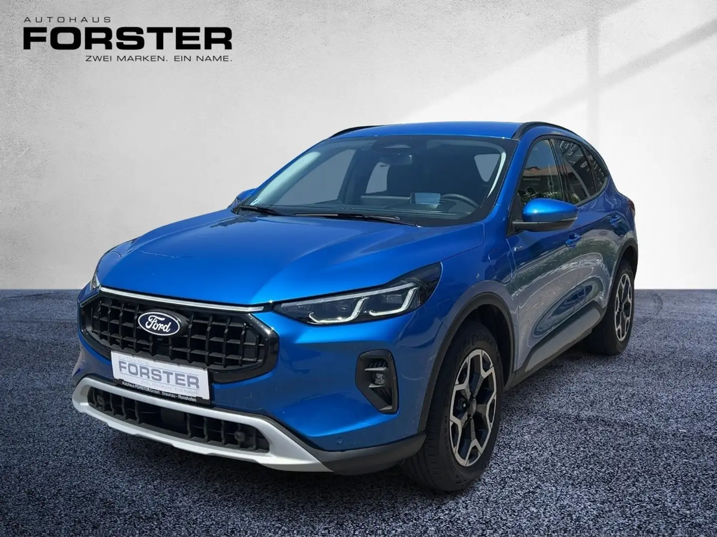 Ford Kuga Plug-In Hybrid Active Navi HUD AUT RKam Blauw - 1