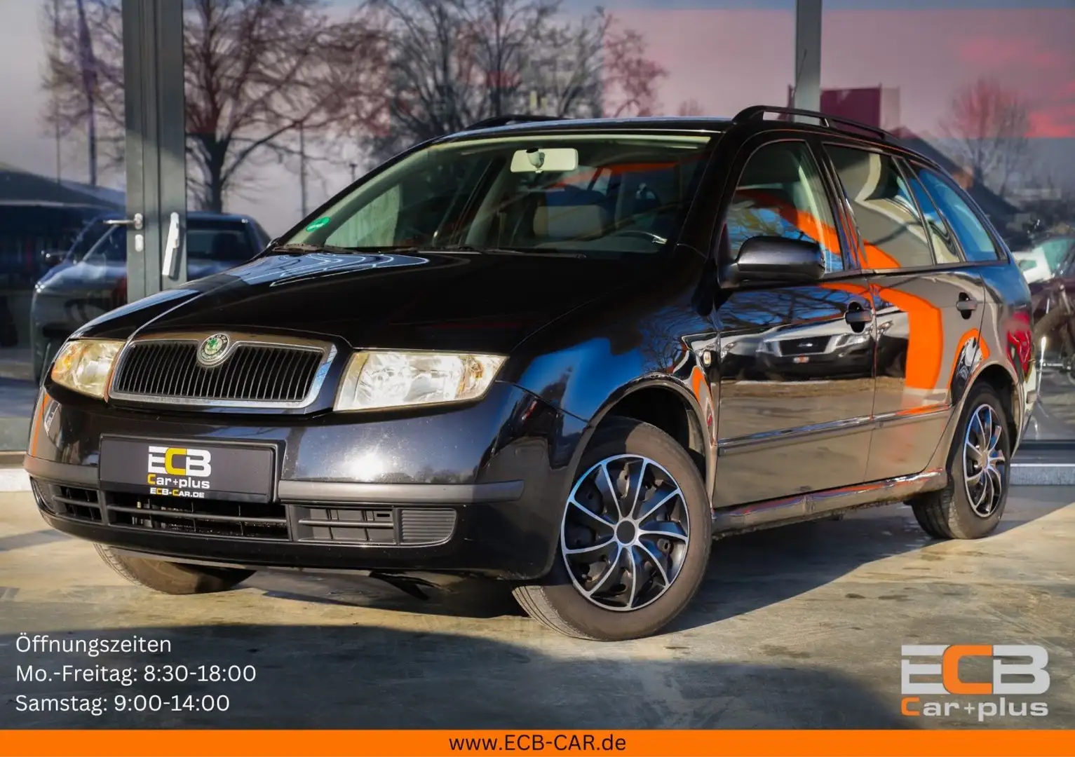 Skoda Fabia Combi 1.4 *Klima/Scheckheft/TÜV 07/27* Schwarz - 1